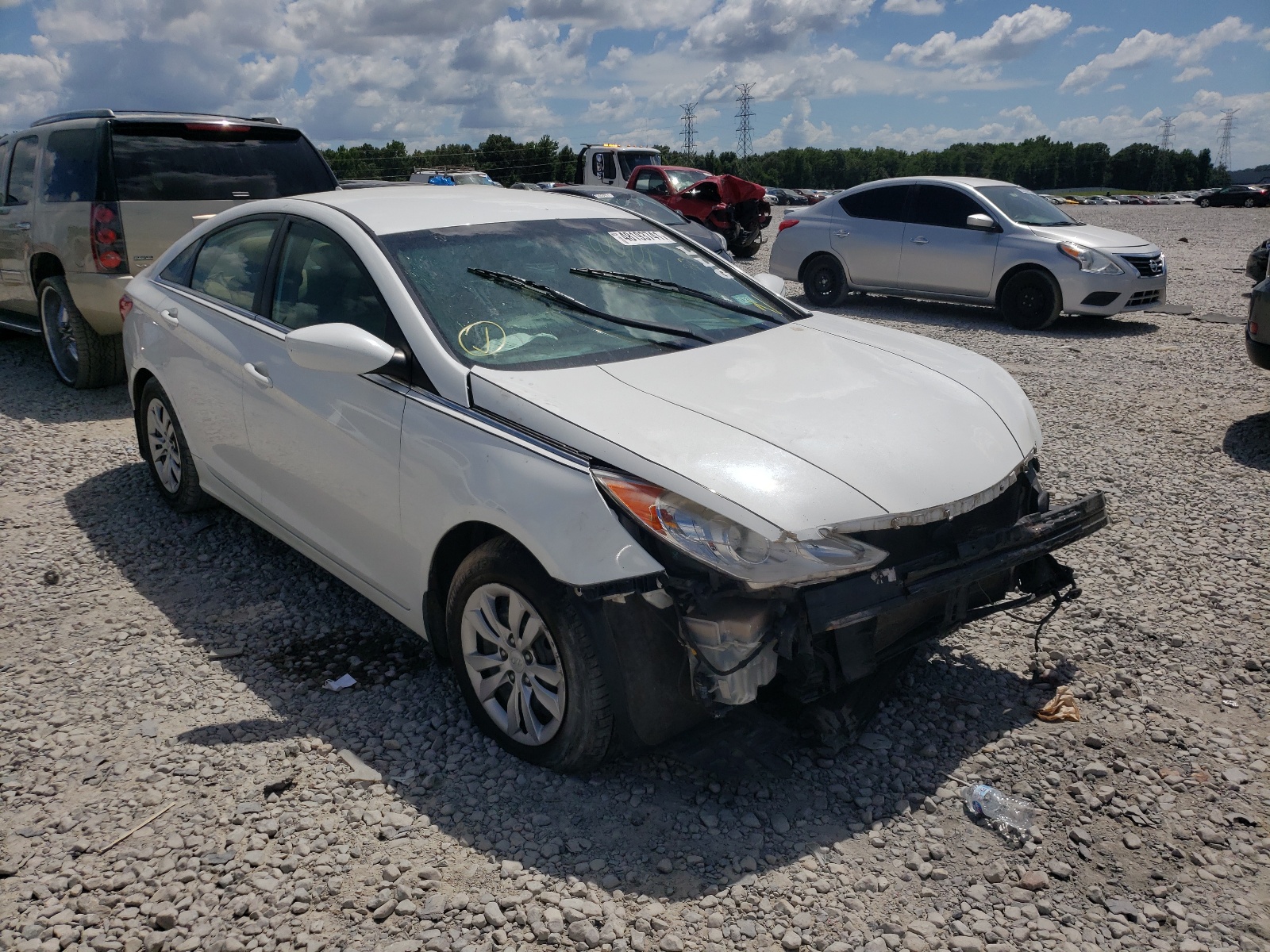 Photo 1 from auction – 2011 HYUNDAI SONATA GLS with VIN 5NPEB4AC4BH237063