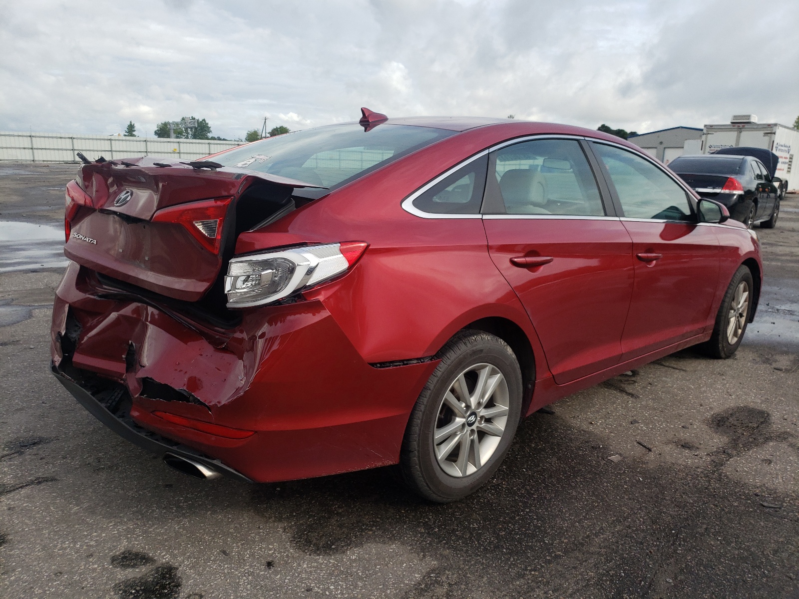 Photo 4 from auction – 2015 HYUNDAI SONATA SE with VIN 5NPE24AF8FH230651