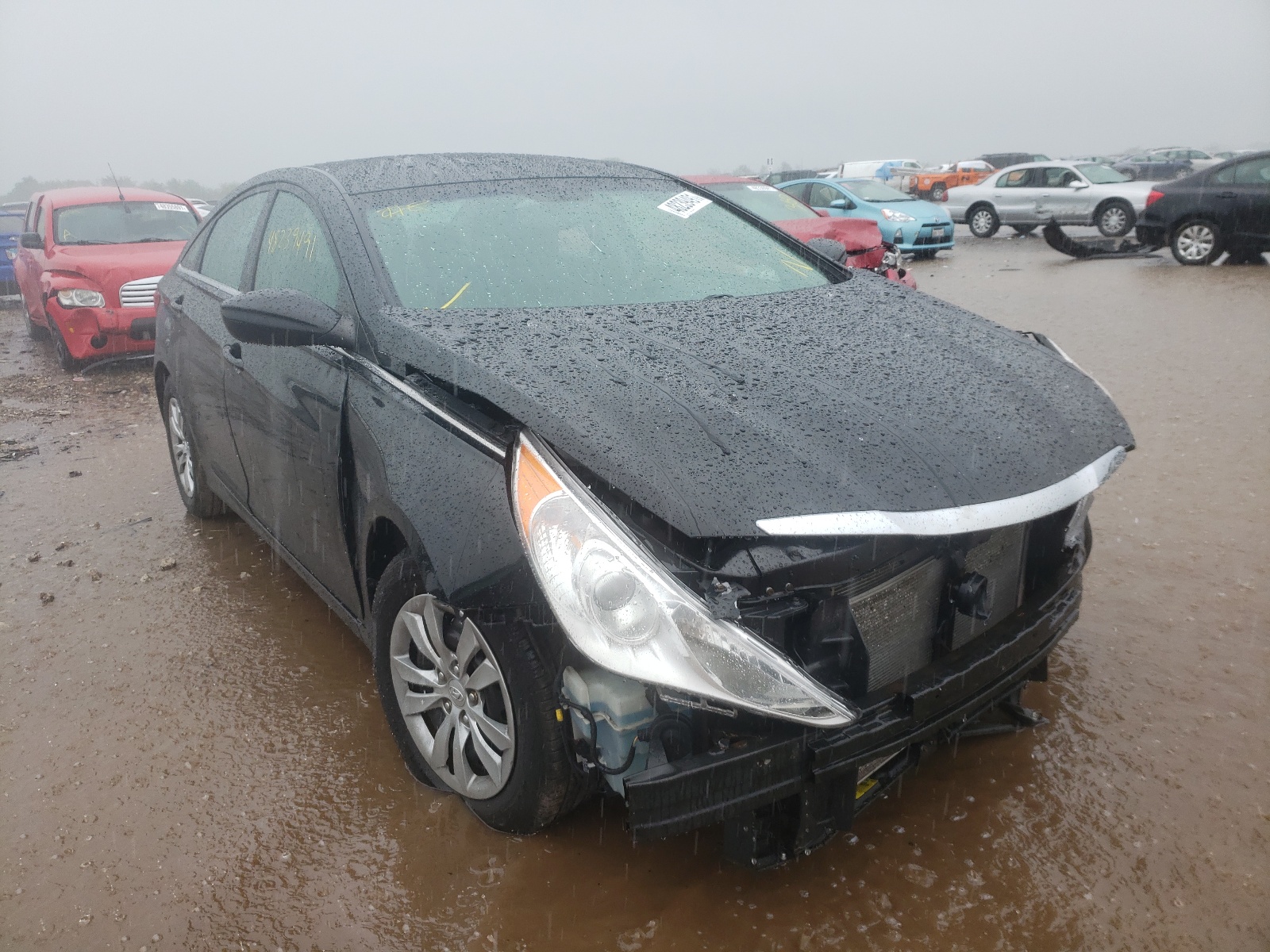HYUNDAI SONATA GLS 2013 with VIN 5NPEB4AC0DH572954 - Photo from auction