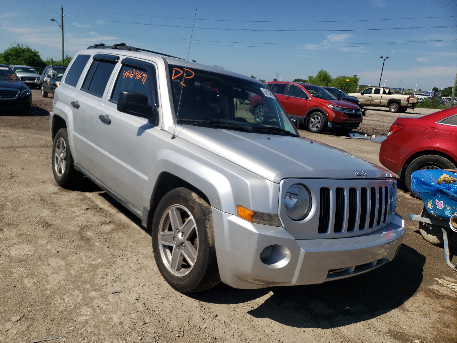 Photo 1 from auction – 2007 JEEP PATRIOT SP with VIN 1J8FF28W07D396214