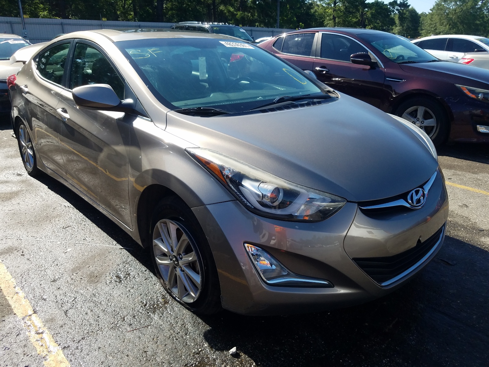 Photo 1 from auction – 2015 HYUNDAI ELANTRA SE with VIN 5NPDH4AE3FH606366