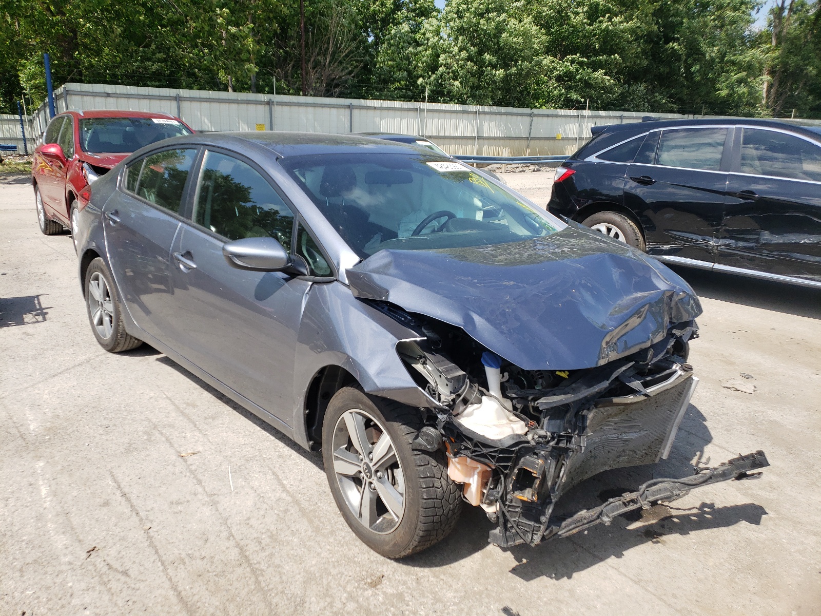Photo 1 from auction – 2018 KIA FORTE LX with VIN 3KPFL4A7XJE250617