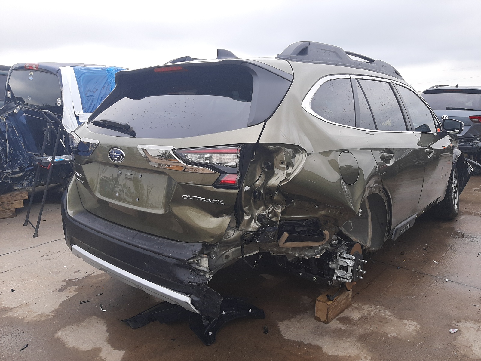 Photo 4 from auction – 2021 SUBARU OUTBACK LI with VIN 4S4BTAMCXM3182123