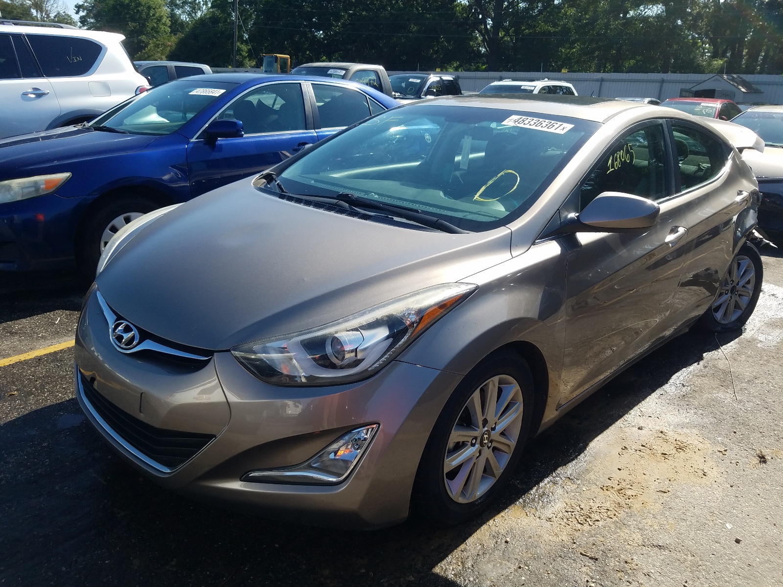 Photo 2 from auction – 2015 HYUNDAI ELANTRA SE with VIN 5NPDH4AE3FH606366
