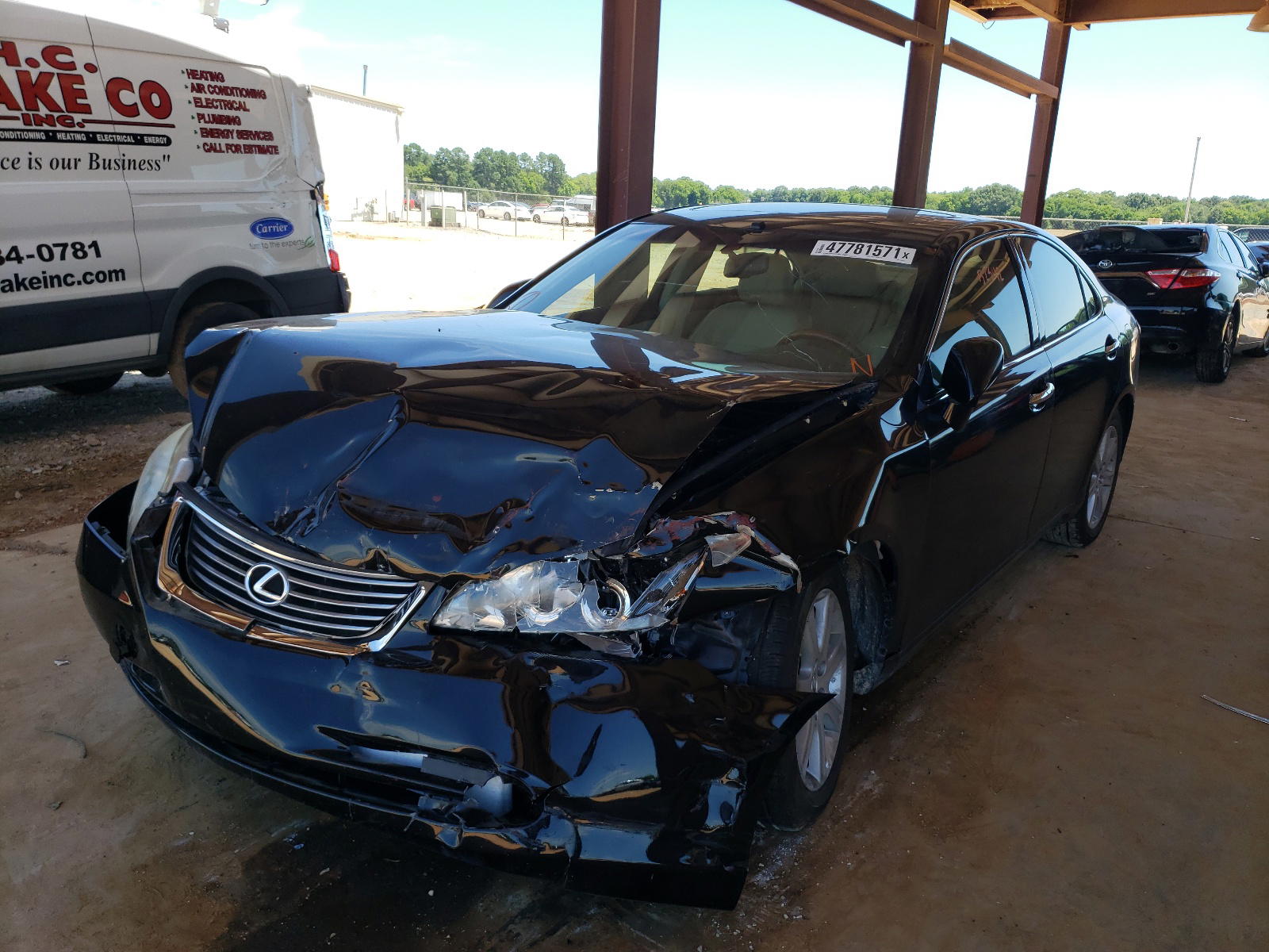 Photo 2 from auction – 2008 LEXUS ES 350 with VIN JTHBJ46G482205210