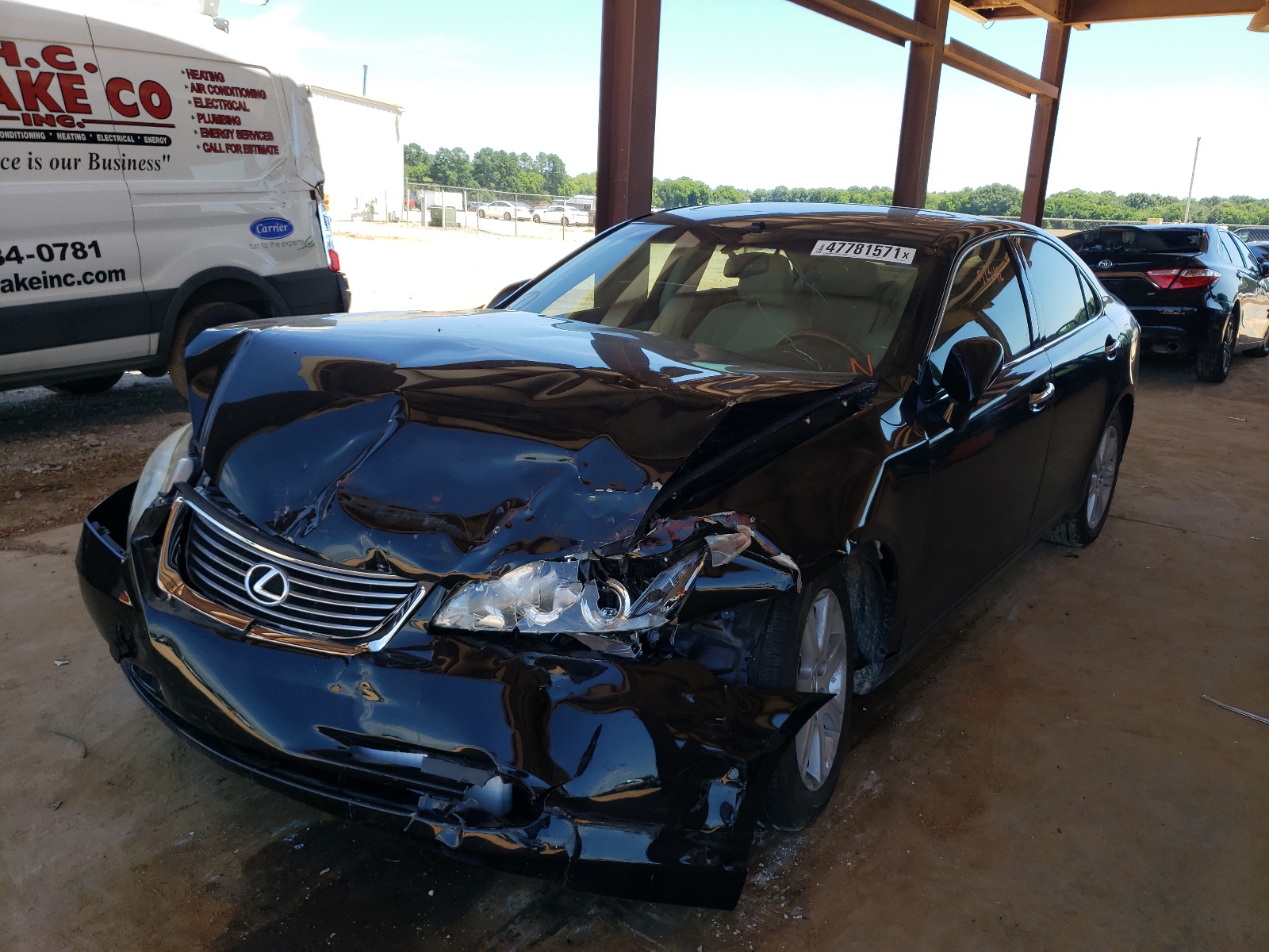 Фото 2 с аукциона – 2008 LEXUS ES 350 с VIN JTHBJ46G482205210
