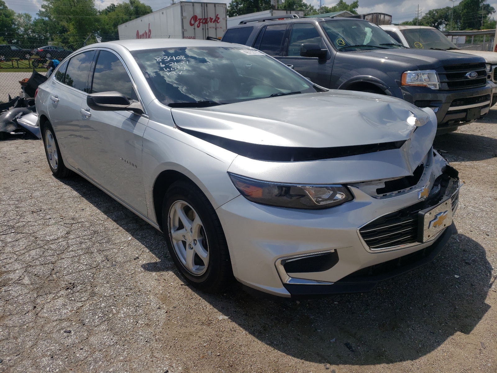 CHEVROLET MALIBU LS 2016 with VIN 1G1ZB5ST1GF346239 - Photo from auction