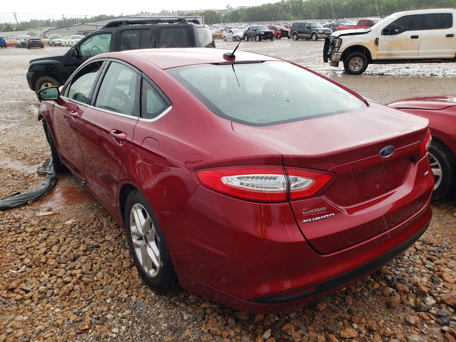 Photo 3 from auction – 2014 FORD FUSION SE with VIN 3FA6P0H7XER255193