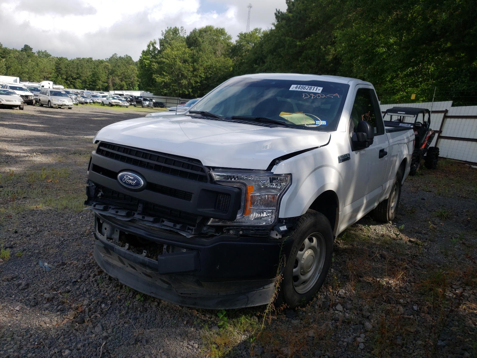 Photo 2 from auction – 2020 FORD F150 with VIN 1FTMF1CB4LKD80259