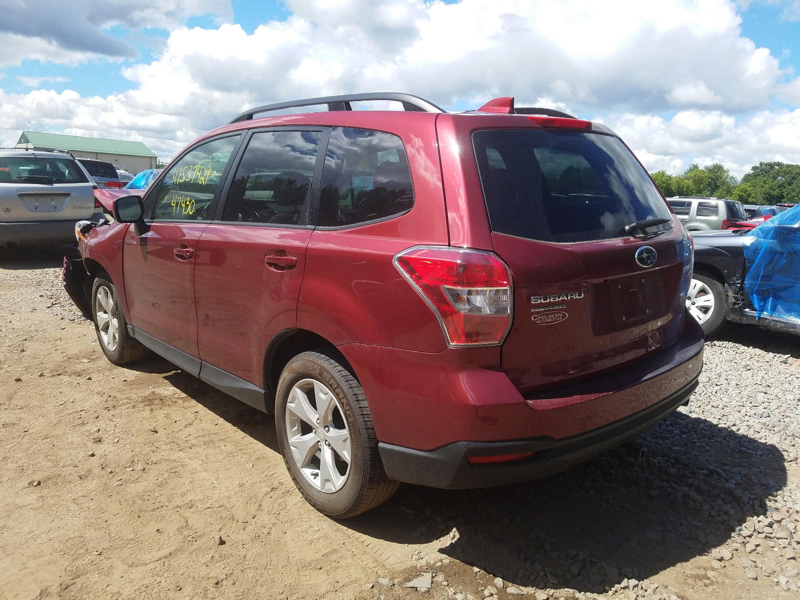 Photo 3 from auction – 2016 SUBARU FORESTER 2 with VIN JF2SJAFC6GH522514