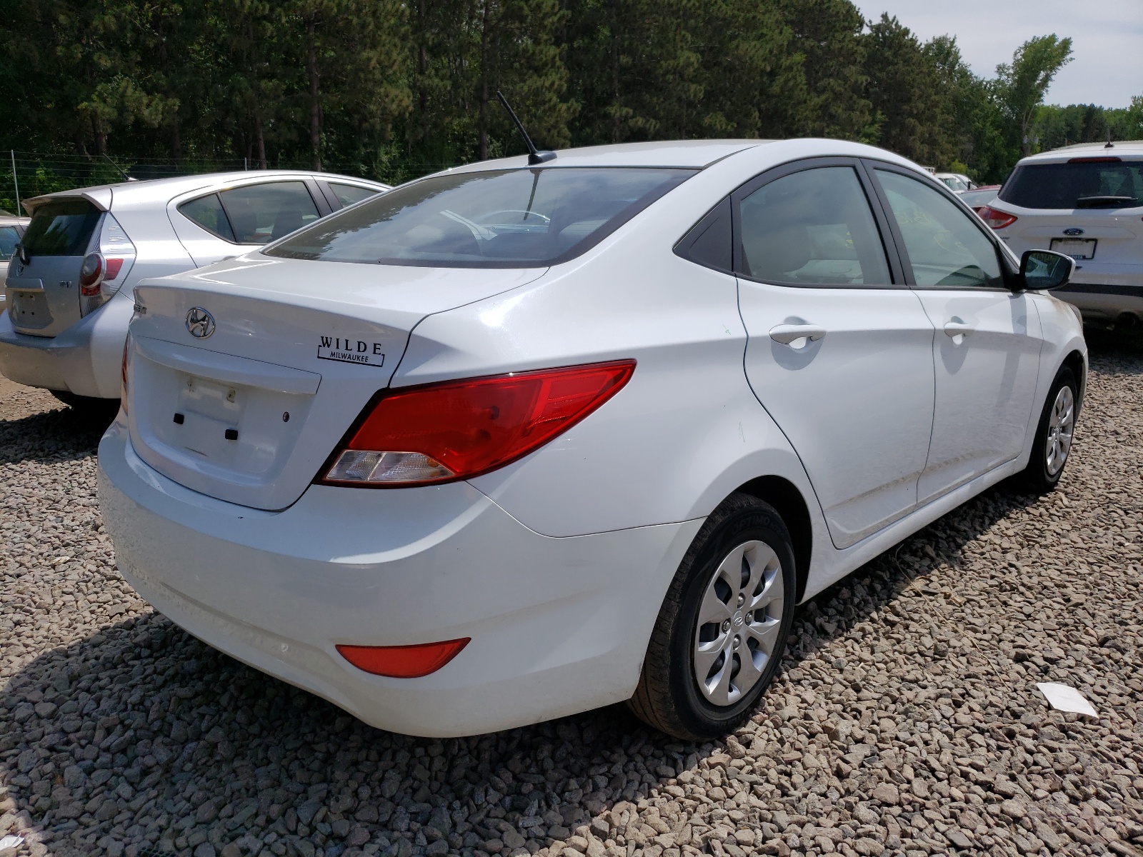 Photo 4 from auction – 2017 HYUNDAI ACCENT SE with VIN KMHCT4AE9HU290051