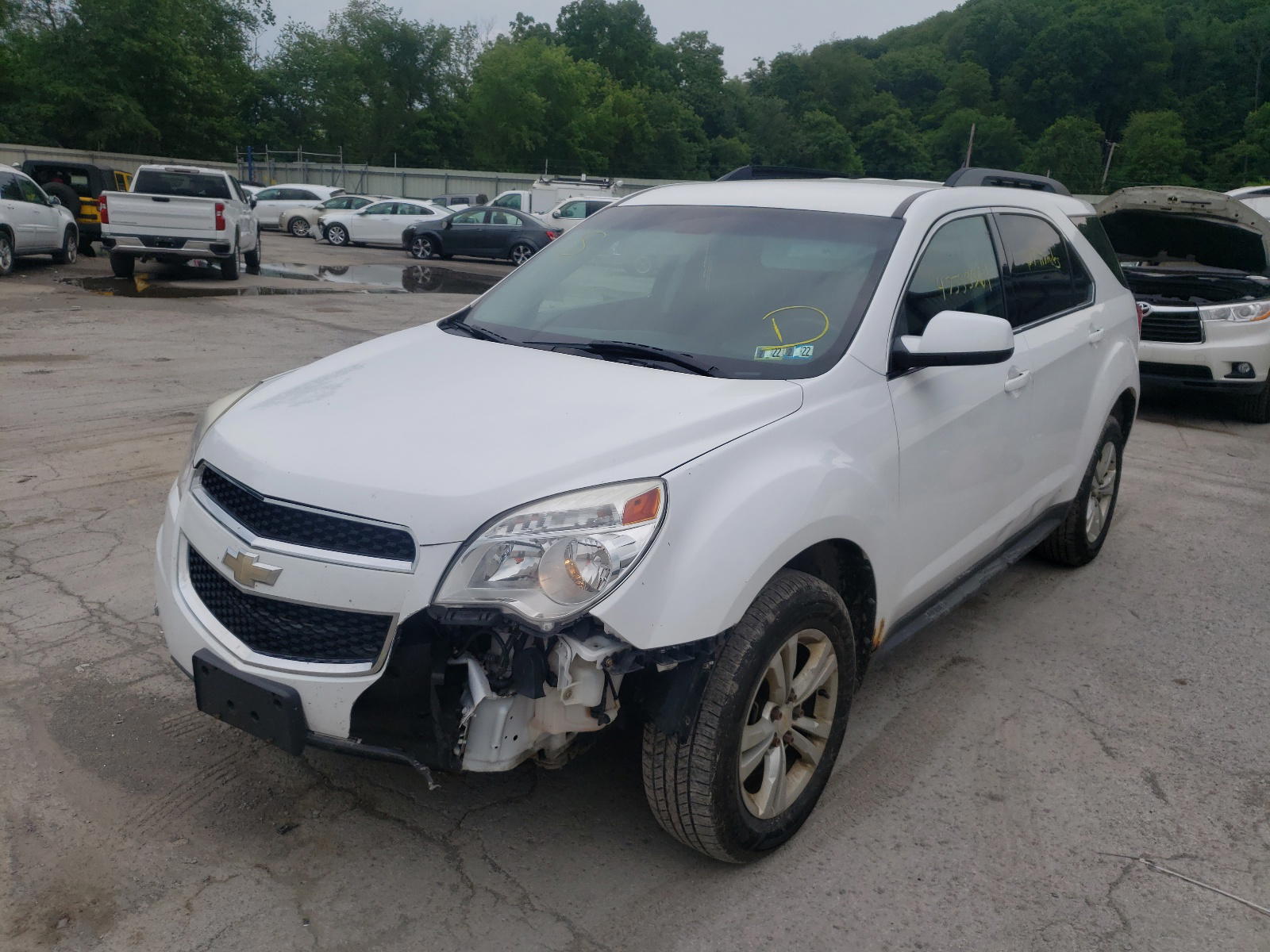 Photo 2 from auction – 2010 CHEVROLET EQUINOX LT with VIN 2CNFLNEW2A6328648