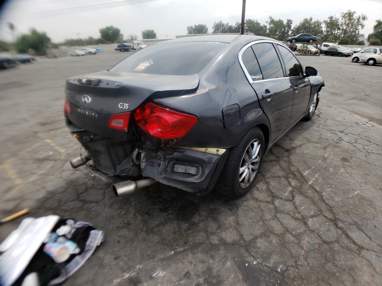 Photo 4 from auction – 2007 INFINITI G35 with VIN JNKBV61E97M728036