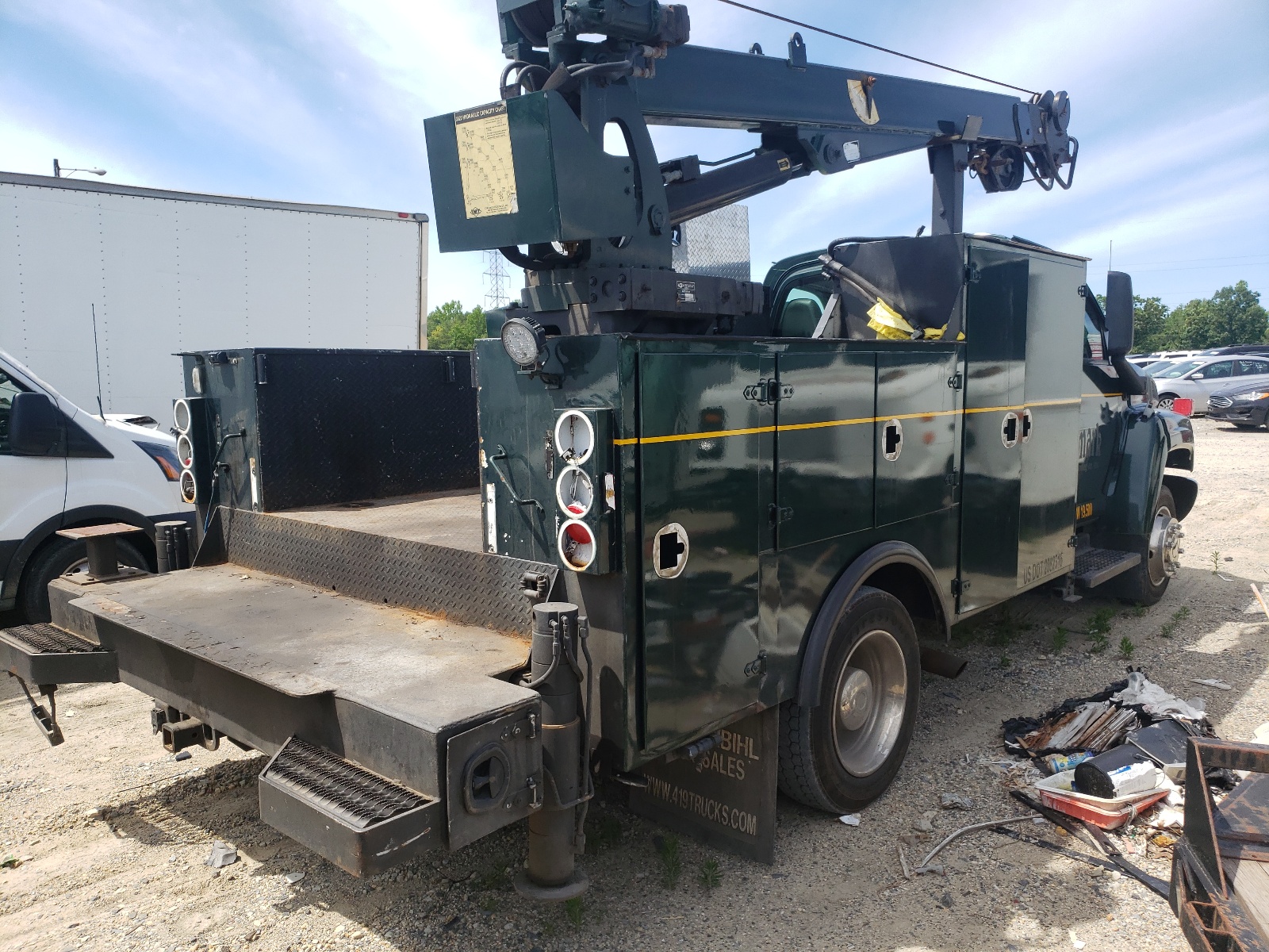 Photo 4 from auction – 2008 CHEVROLET C5500 C5C0 with VIN 1GBE5C1G58F410469
