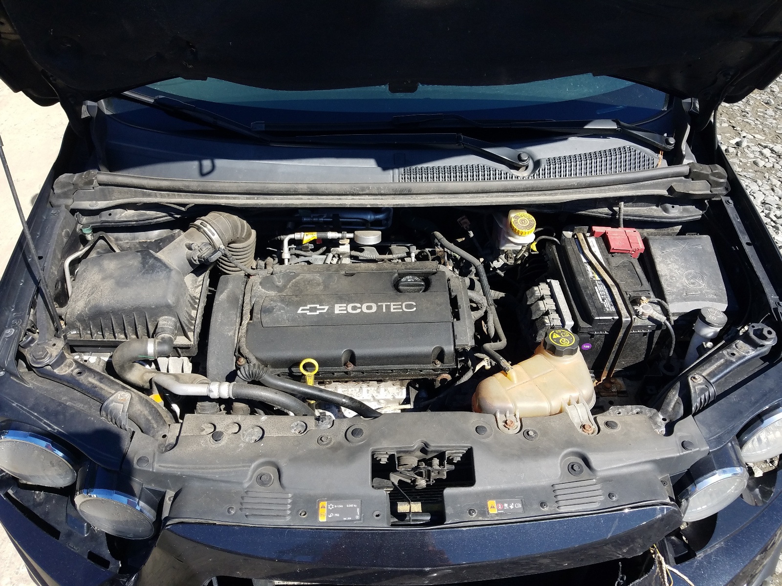 Photo 7 from auction – 2013 CHEVROLET SONIC LT with VIN 1G1JC6SG4D4124613