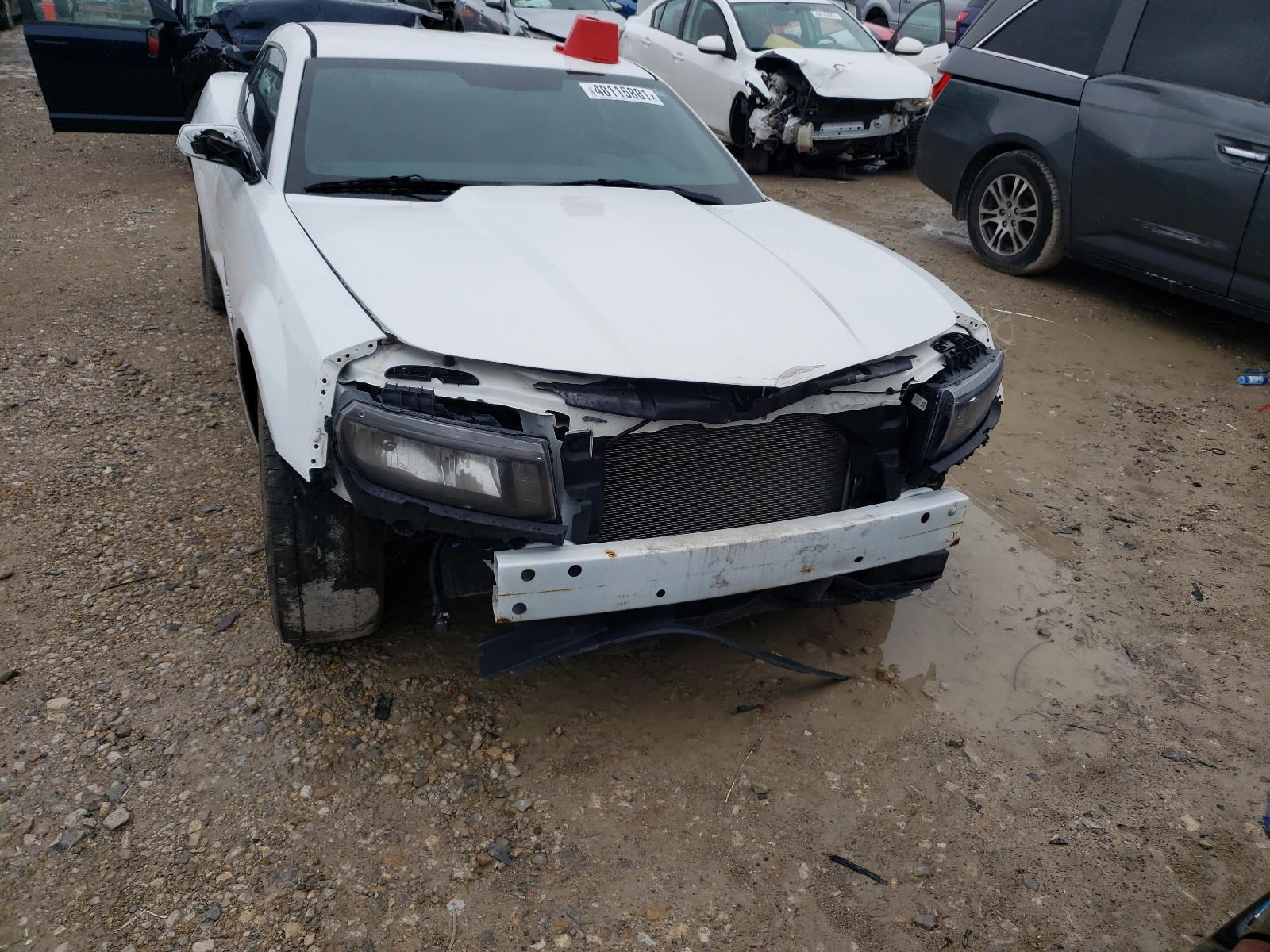 Photo 9 from auction – 2014 CHEVROLET CAMARO LT with VIN 2G1FB1E37E9183528