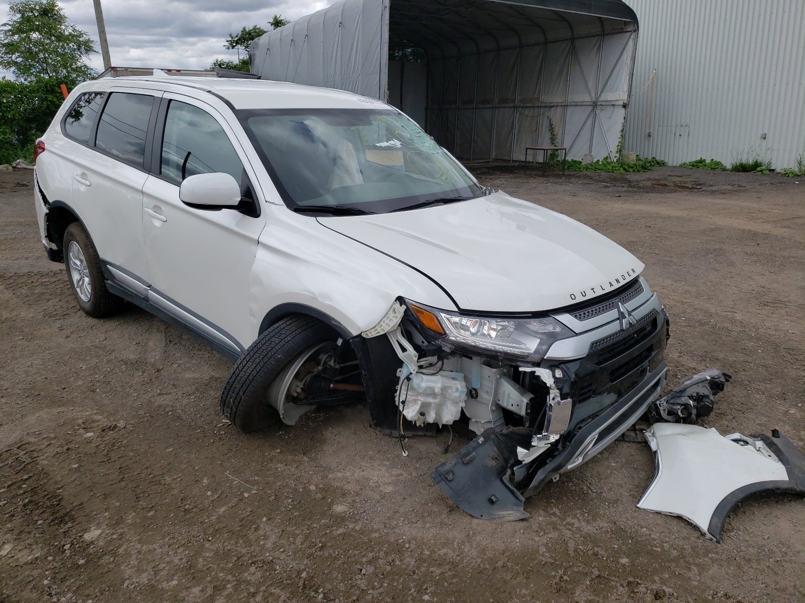 Photo 1 from auction – 2020 MITSUBISHI OUTLANDER with VIN JA4AZ2A32LZ602178