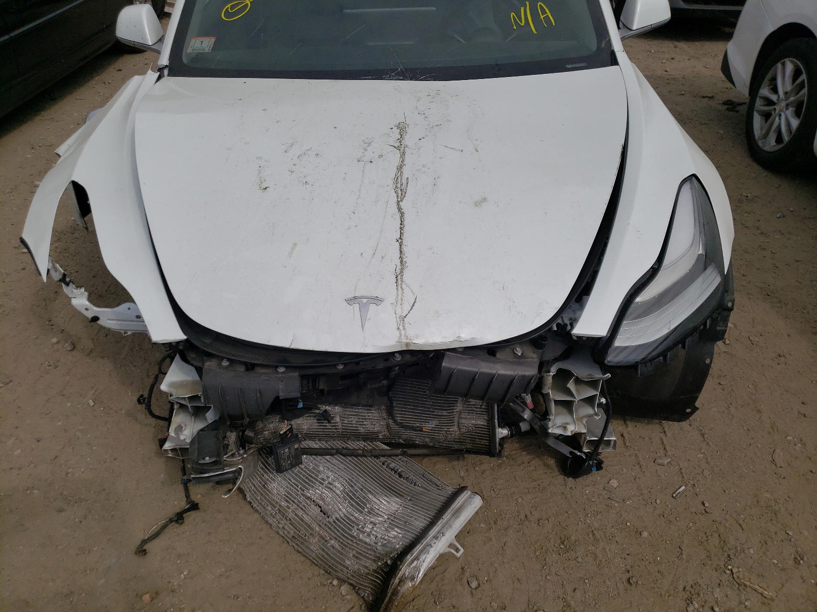 Photo 9 from auction – 2019 TESLA MODEL 3 with VIN 5YJ3E1EB2KF493893