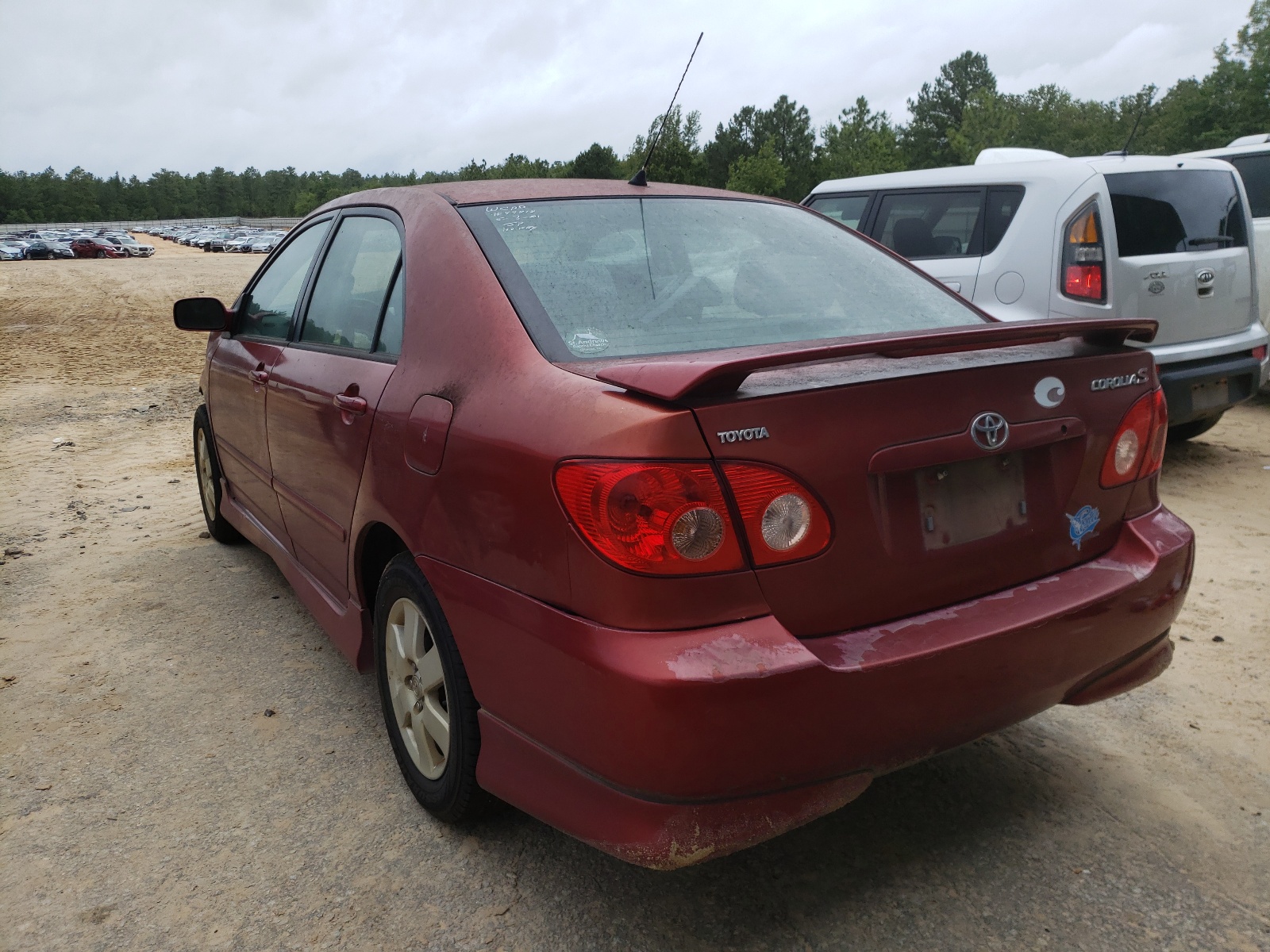 Photo 3 from auction – 2008 TOYOTA COROLLA CE with VIN 1NXBR32E68Z977751