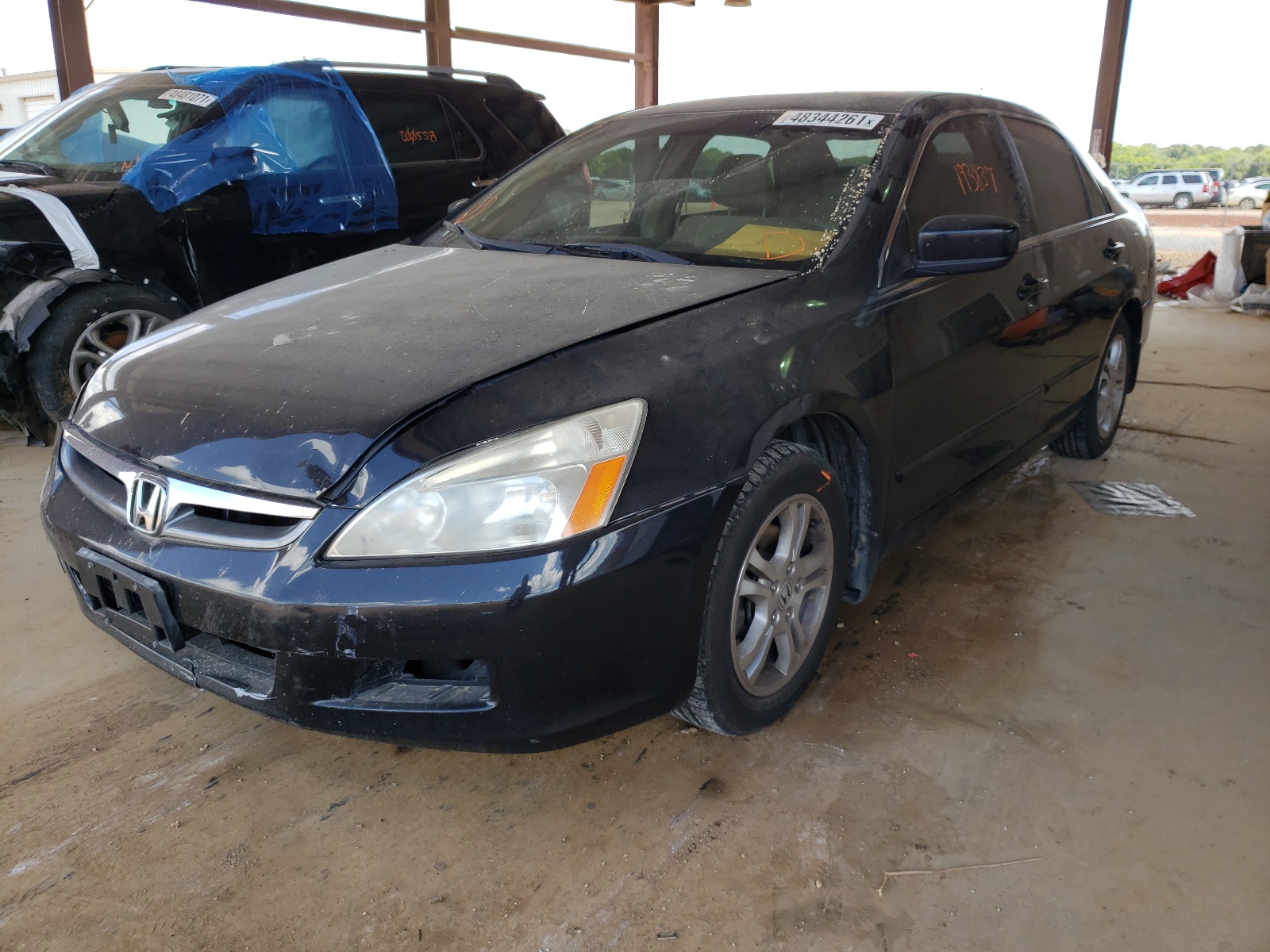 Photo 2 from auction – 2007 HONDA ACCORD EX with VIN 1HGCM56737A211301