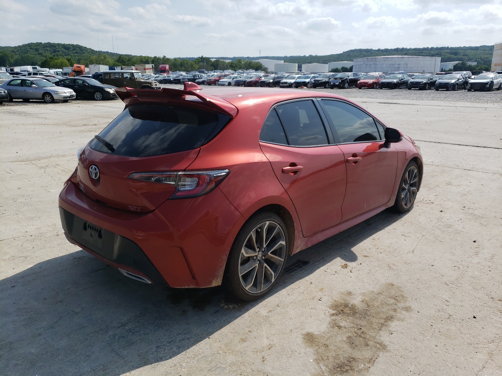 Photo 4 from auction – 2019 TOYOTA COROLLA SE with VIN JTNK4RBE2K3027482
