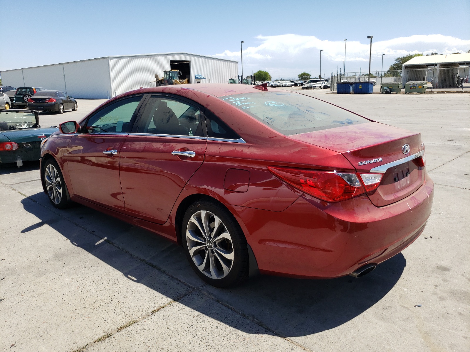 Photo 3 from auction – 2013 HYUNDAI SONATA SE with VIN 5NPEC4AB1DH658598