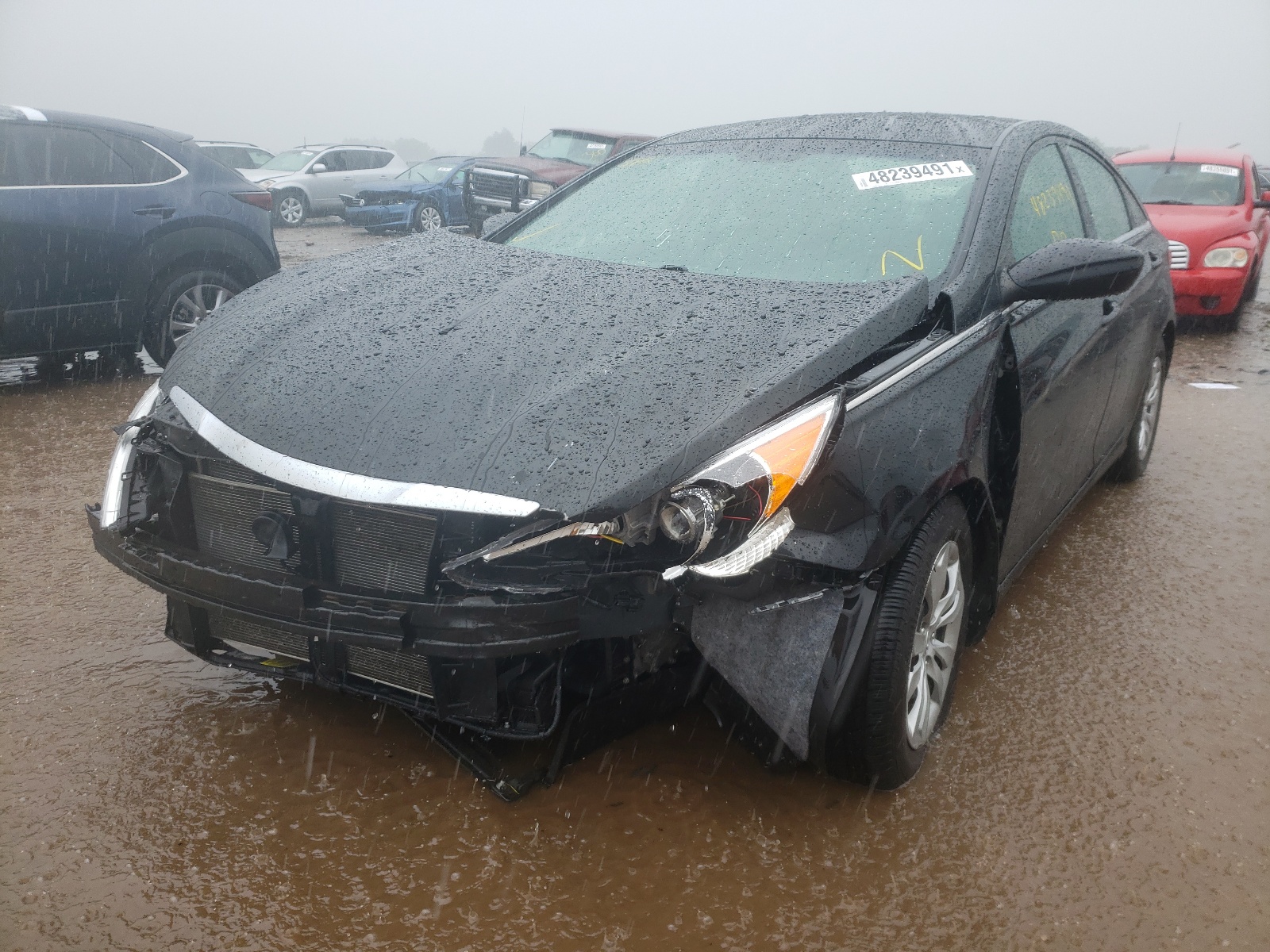 Photo 2 from auction – 2013 HYUNDAI SONATA GLS with VIN 5NPEB4AC0DH572954