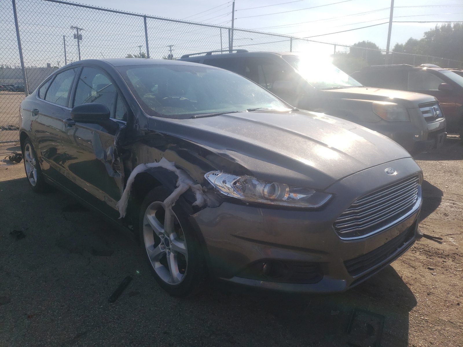 FORD FUSION S 2016 with VIN 3FA6P0G78GR232225 - Photo from auction