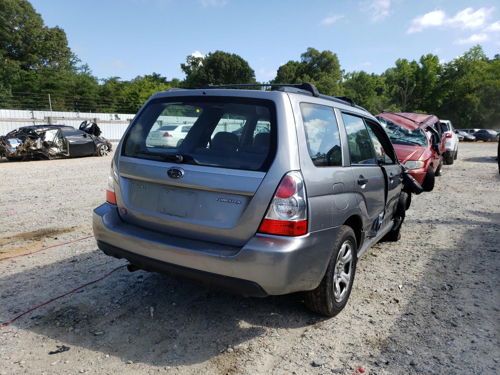 Photo 4 from auction – 2007 SUBARU FORESTER 2 with VIN JF1SG63607H709780