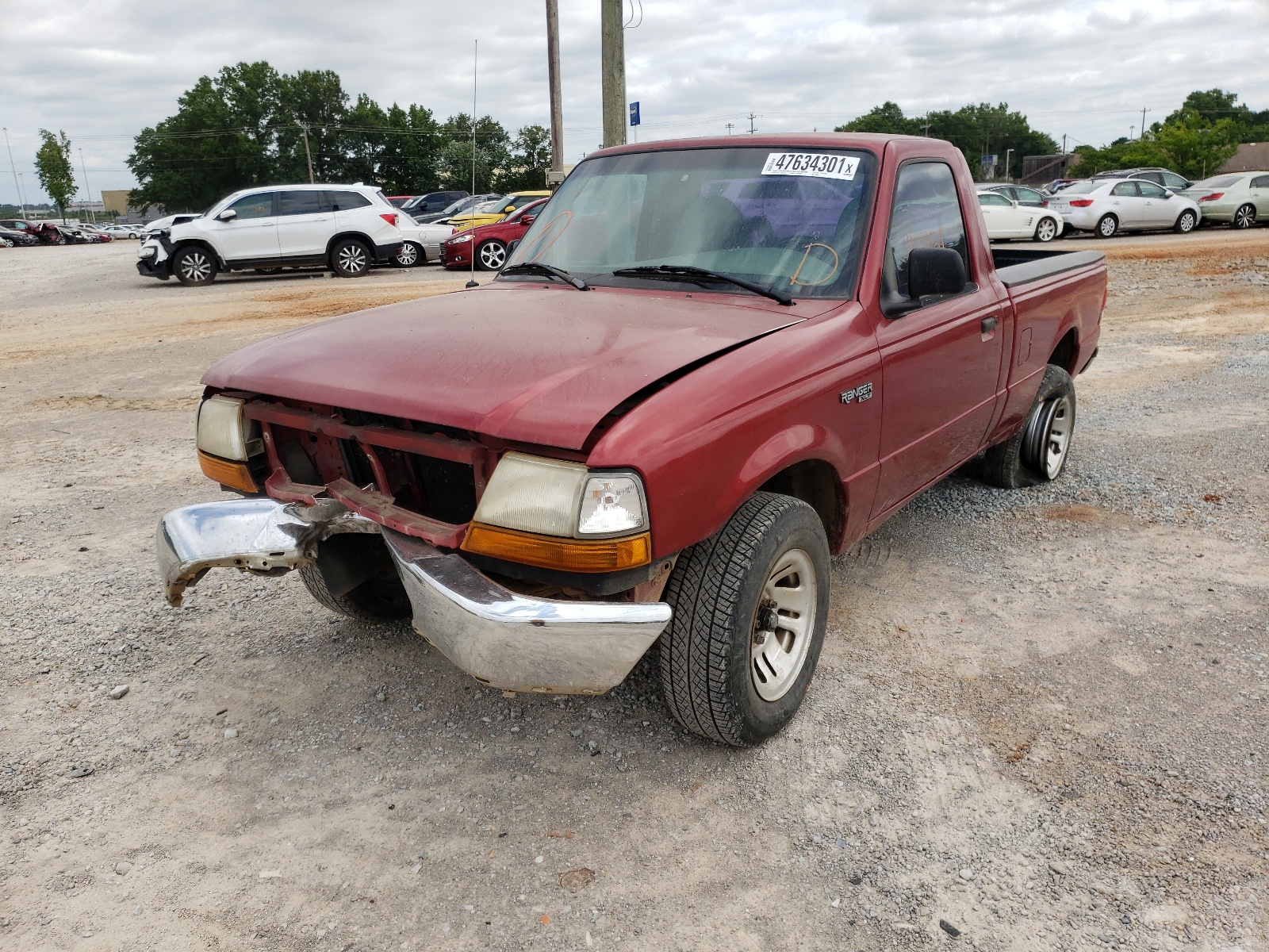 Photo 2 from auction – 1999 FORD RANGER with VIN 1FTYR10CXXPB86401