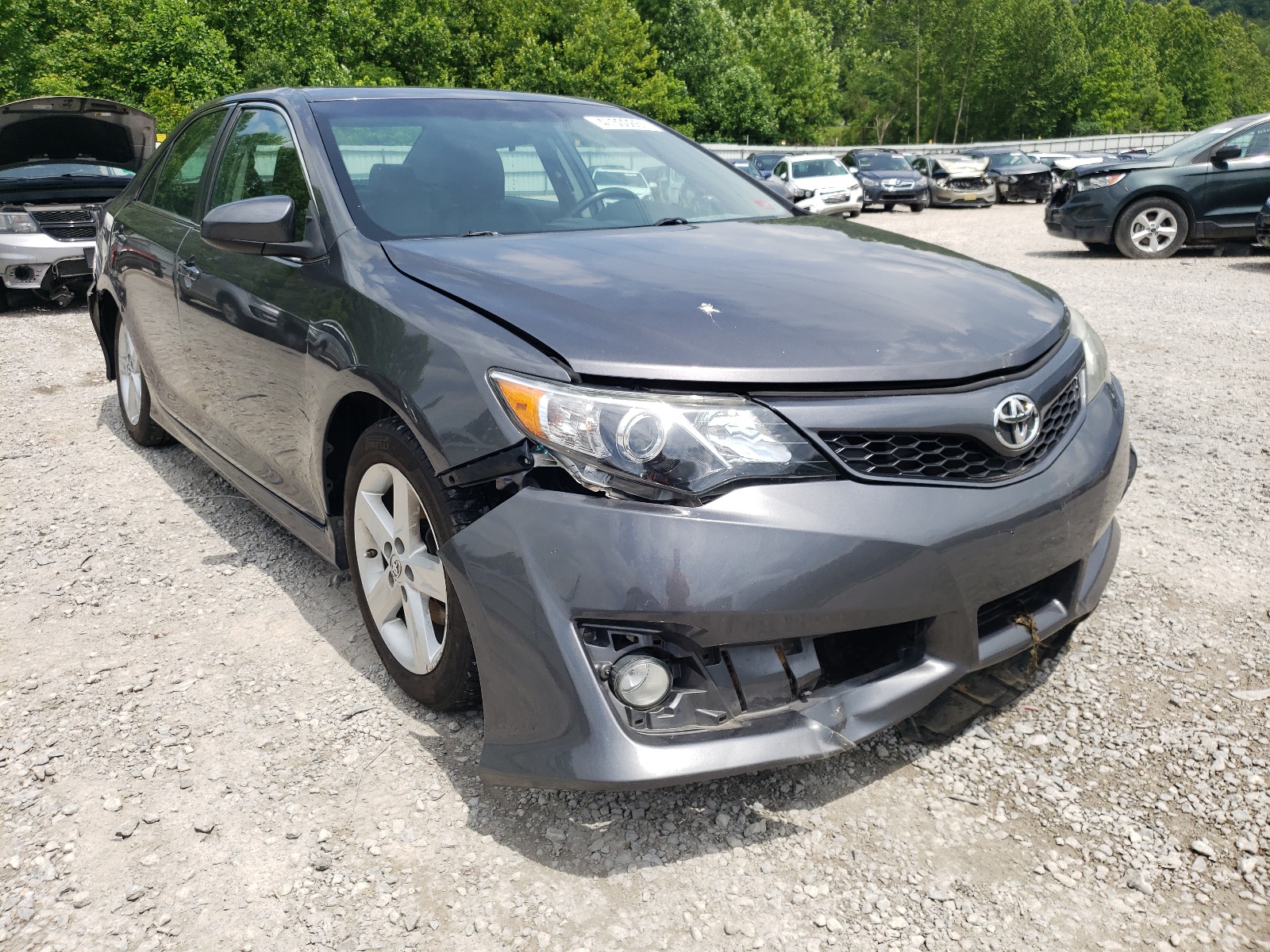 TOYOTA CAMRY L 2014 with VIN 4T1BF1FK3EU387256 - Photo from auction