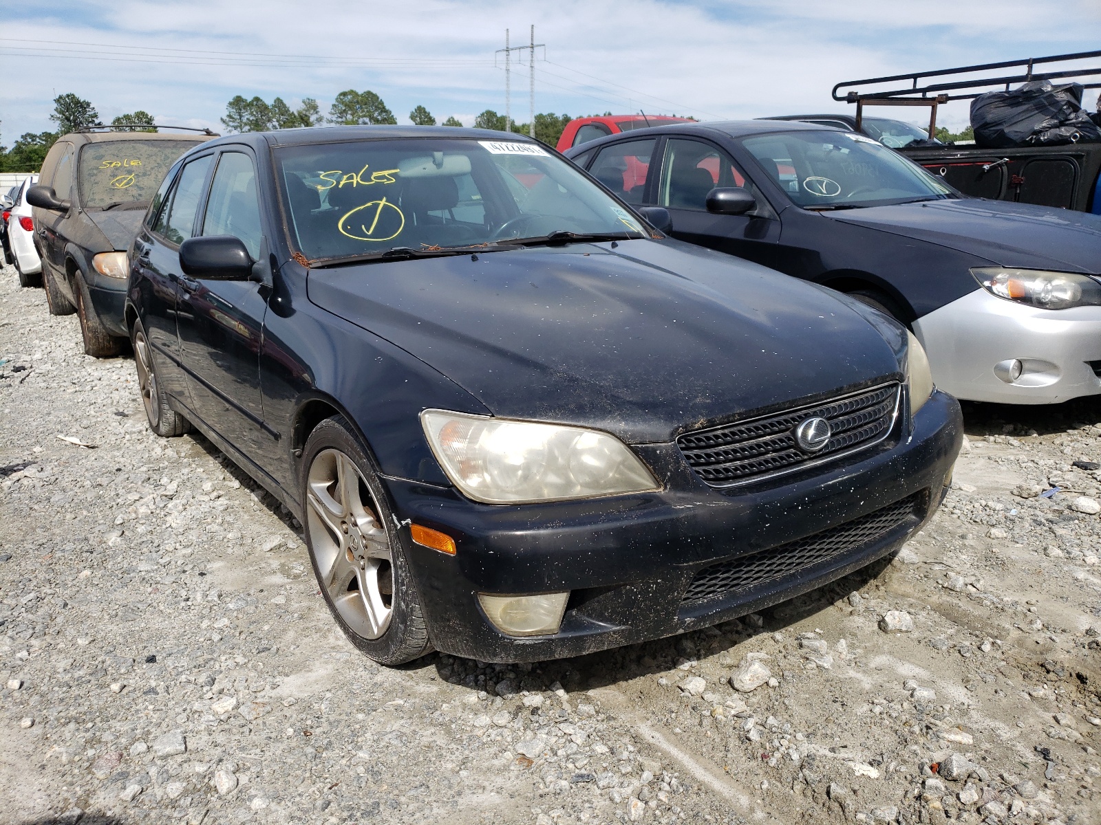 LEXUS IS 300 SPO 2002 with VIN JTHED192320037839 - Photo from auction