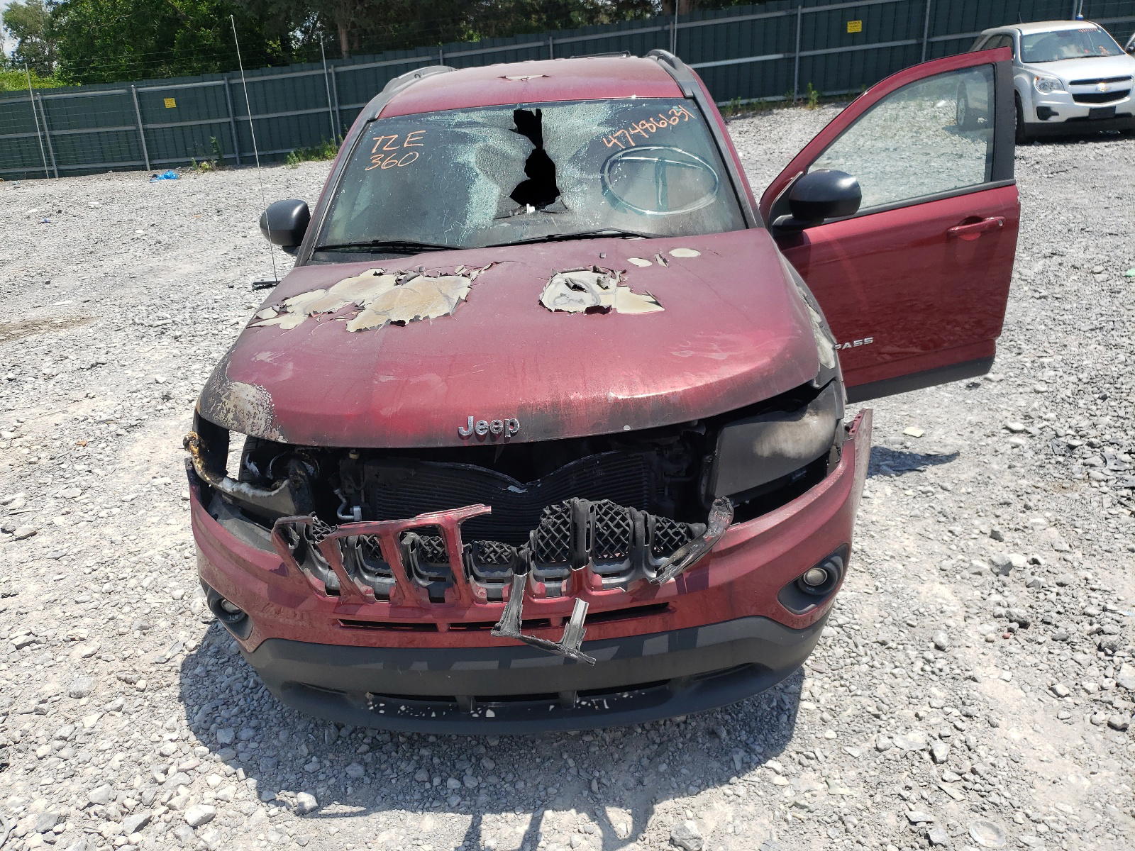 Photo 7 from auction – 2016 JEEP COMPASS SP with VIN 1C4NJCBB5GD716933