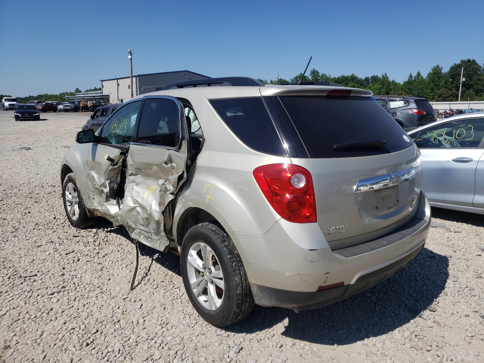 Photo 3 from auction – 2014 CHEVROLET EQUINOX LT with VIN 1GNALCEK4EZ122989