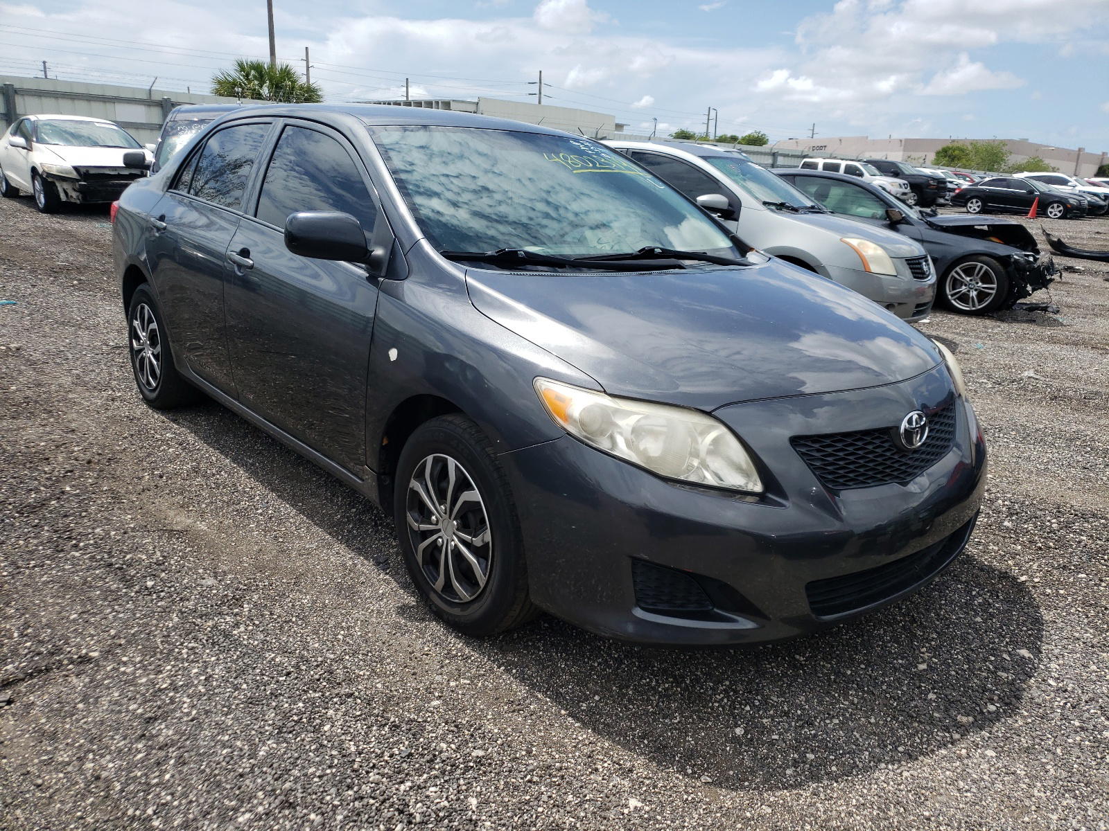 TOYOTA COROLLA BA 2010 with VIN 2T1BU4EE8AC497637 - Photo from auction