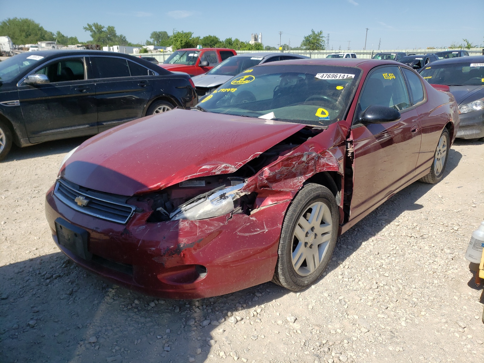 Photo 2 from auction – 2007 CHEVROLET MONTE CARL with VIN 2G1WK16K279395973