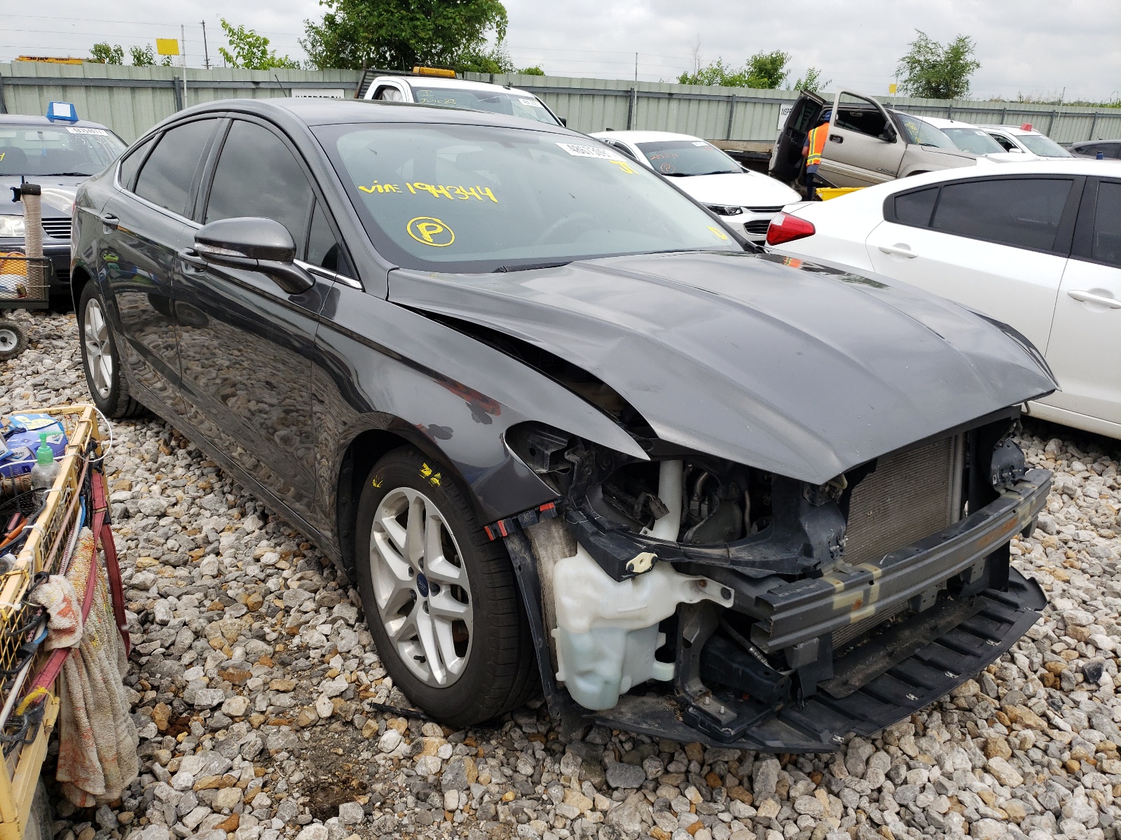 Photo 1 from auction – 2015 FORD FUSION SE with VIN 3FA6P0H74FR194344