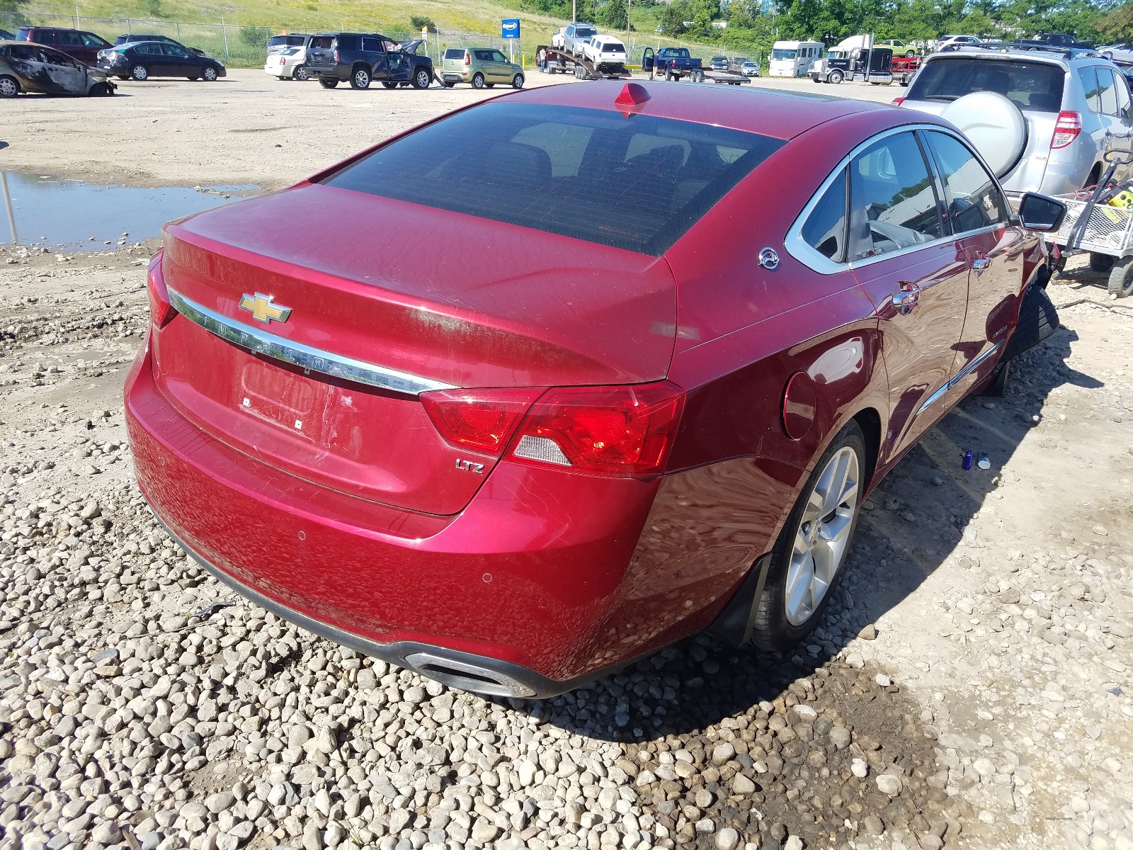 Photo 4 from auction – 2014 CHEVROLET IMPALA LTZ with VIN 1G1155S36EU135308
