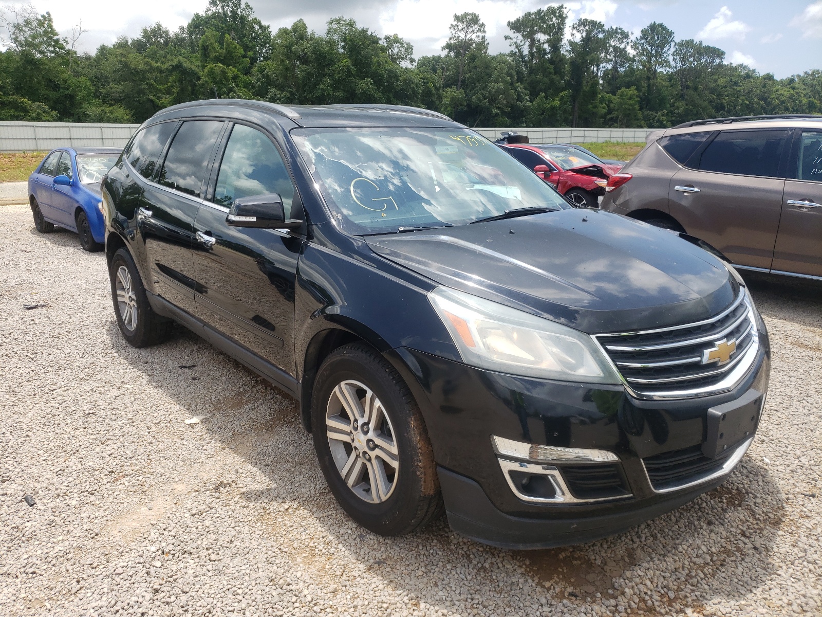Photo 1 from auction – 2016 CHEVROLET TRAVERSE L with VIN 1GNKRHKD0GJ105355