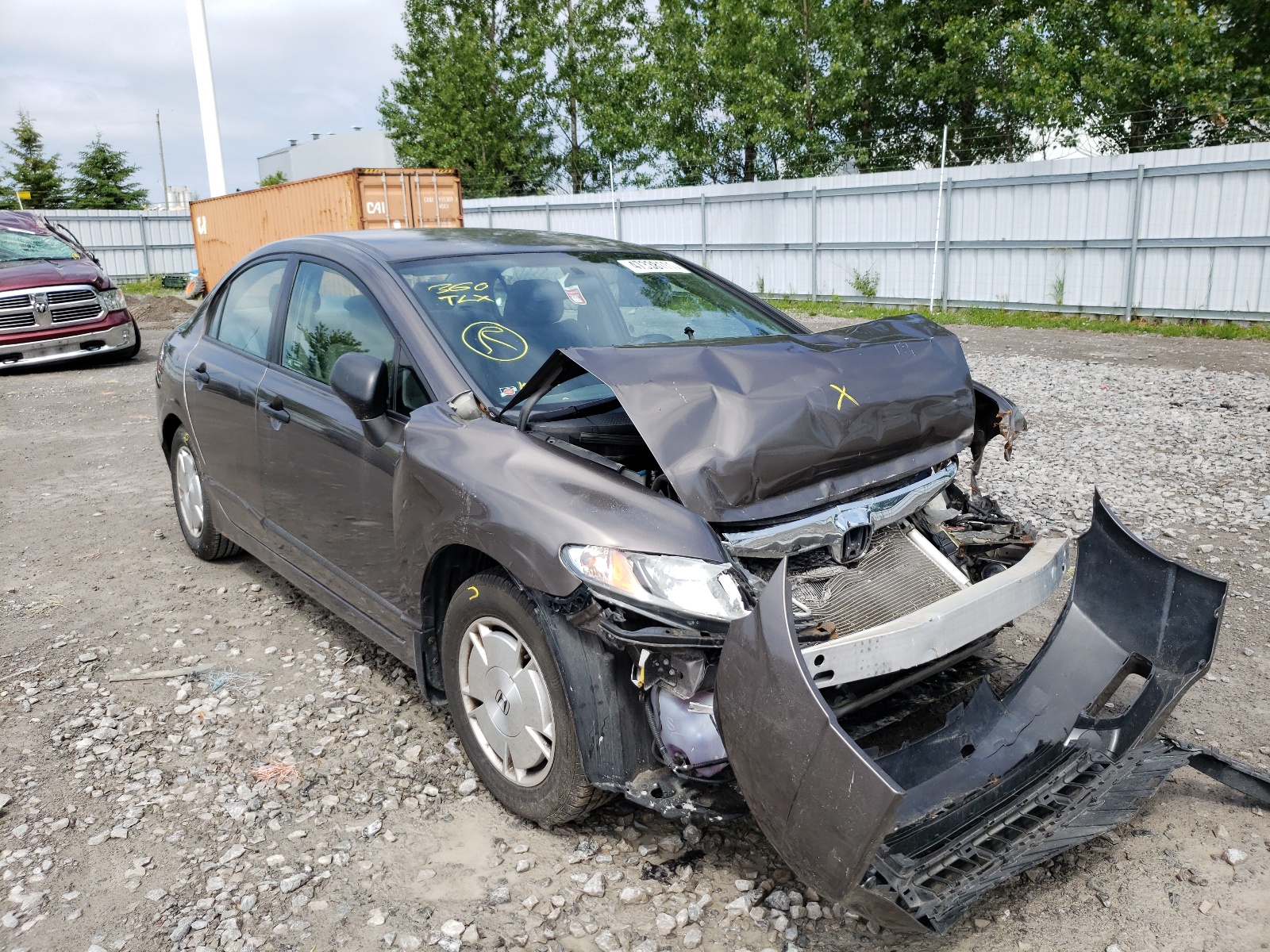 Photo 1 from auction – 2009 HONDA CIVIC DX-G with VIN 2HGFA16459H031908