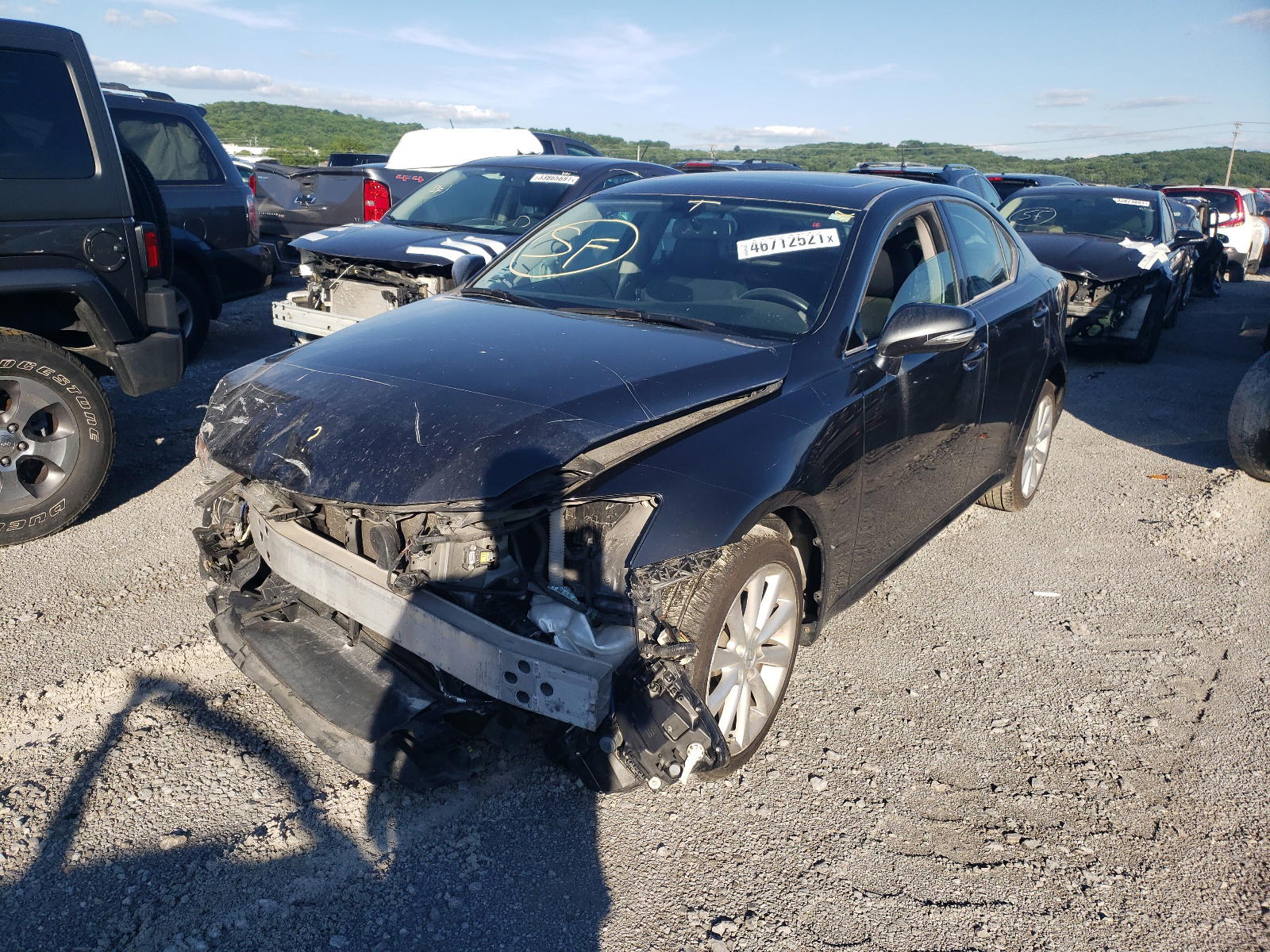 Photo 2 from auction – 2010 LEXUS IS 250 with VIN JTHCF5C20A5042628