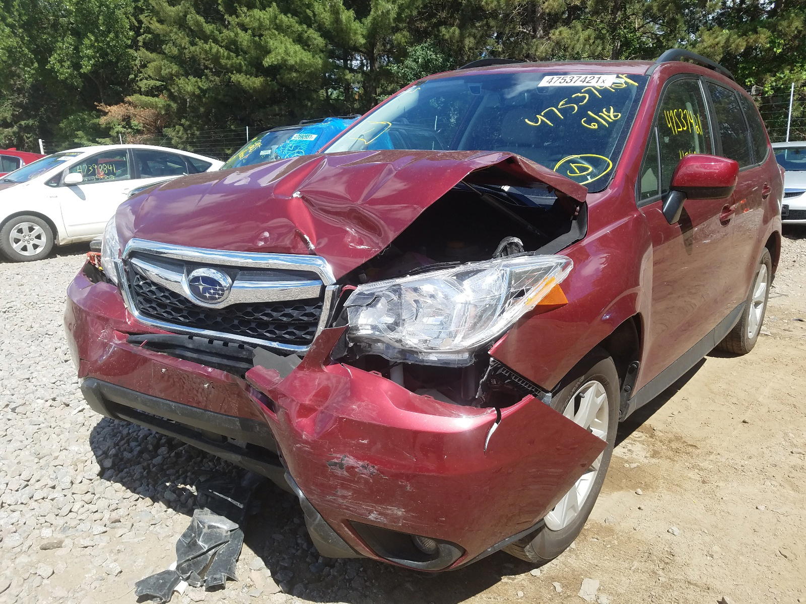 Photo 9 from auction – 2016 SUBARU FORESTER 2 with VIN JF2SJAFC6GH522514