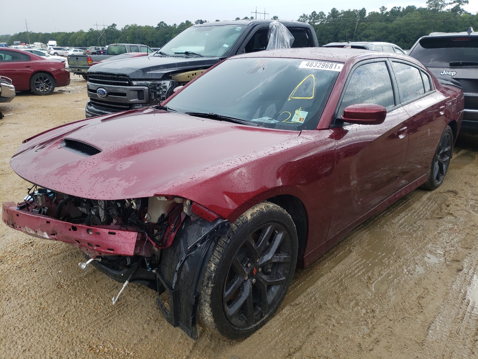 Photo 2 from auction – 2020 DODGE CHARGER SC with VIN 2C3CDXGJ7LH223861