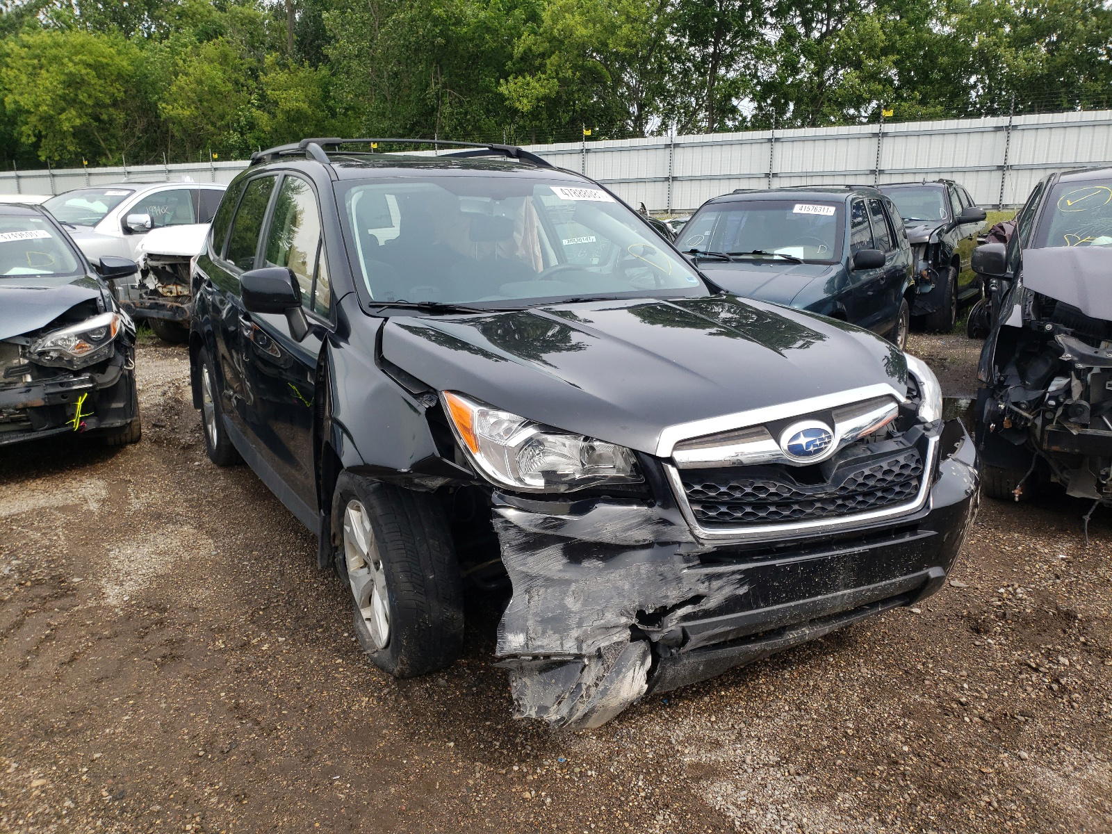 SUBARU FORESTER 2 2015 with VIN JF2SJADC9FH440438 - Photo from auction