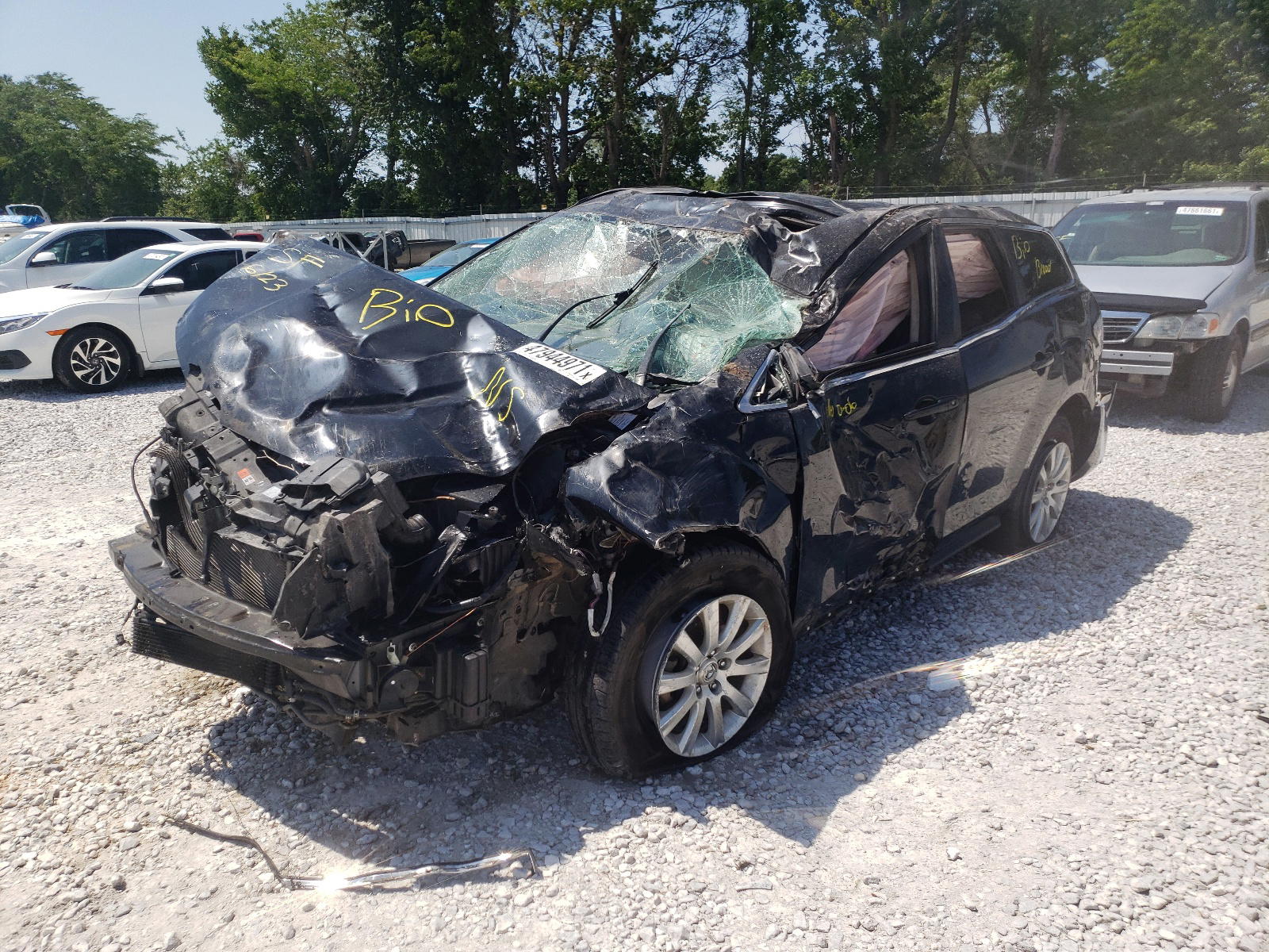 Photo 2 from auction – 2010 MAZDA CX-7 with VIN JM3ER2W59A0344851