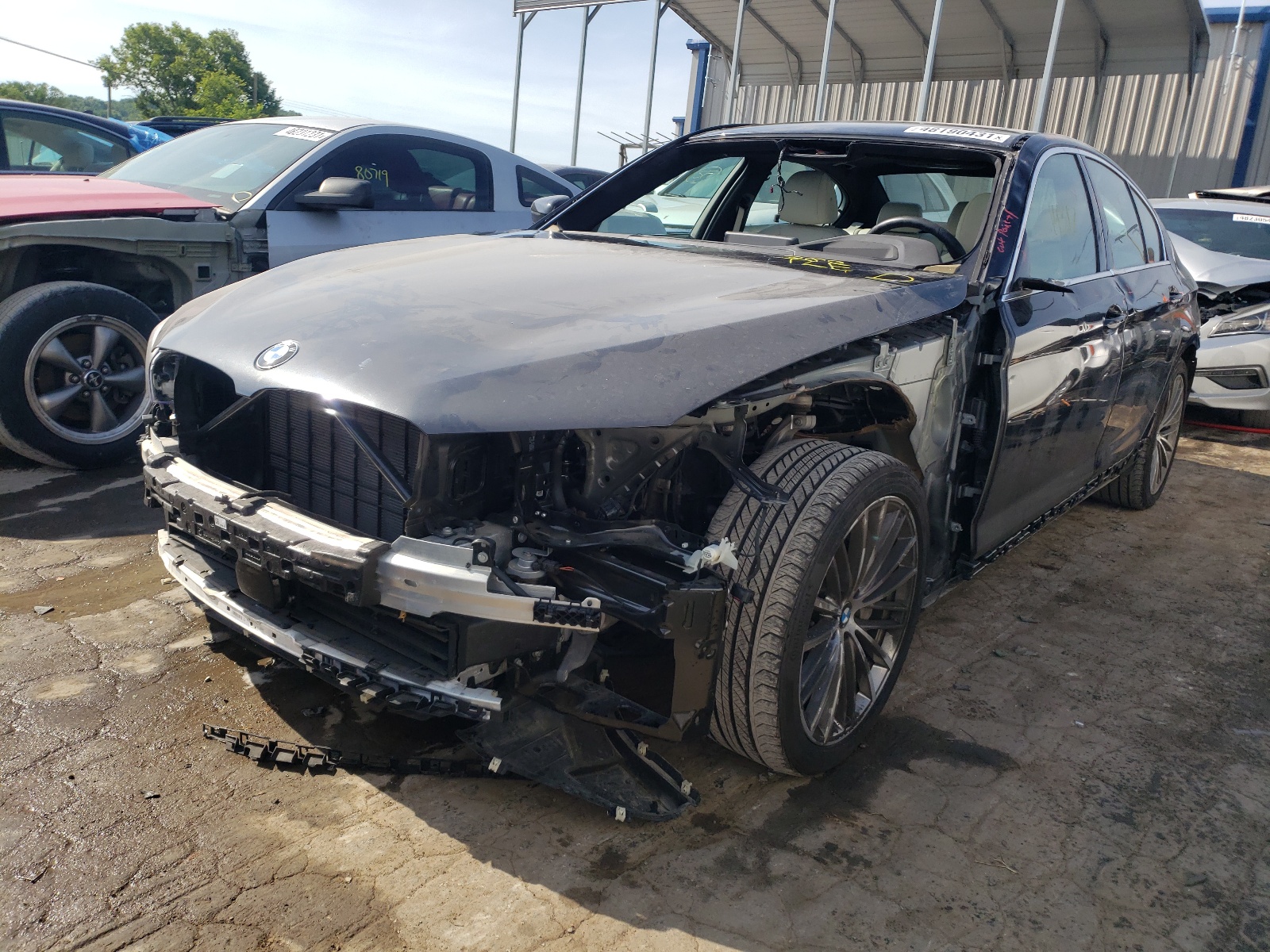 Photo 2 from auction – 2019 BMW 540 I with VIN WBAJE5C51KWW15034