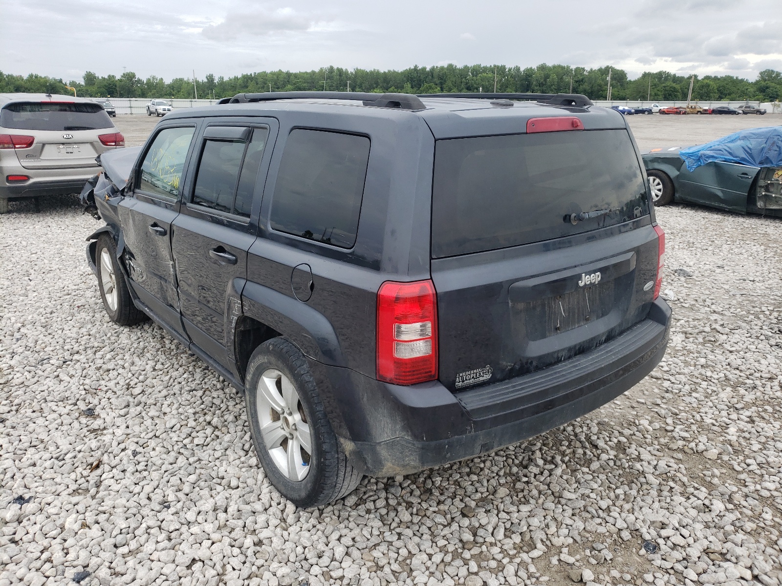 Photo 3 from auction – 2014 JEEP PATRIOT LA with VIN 1C4NJPFB4ED717702