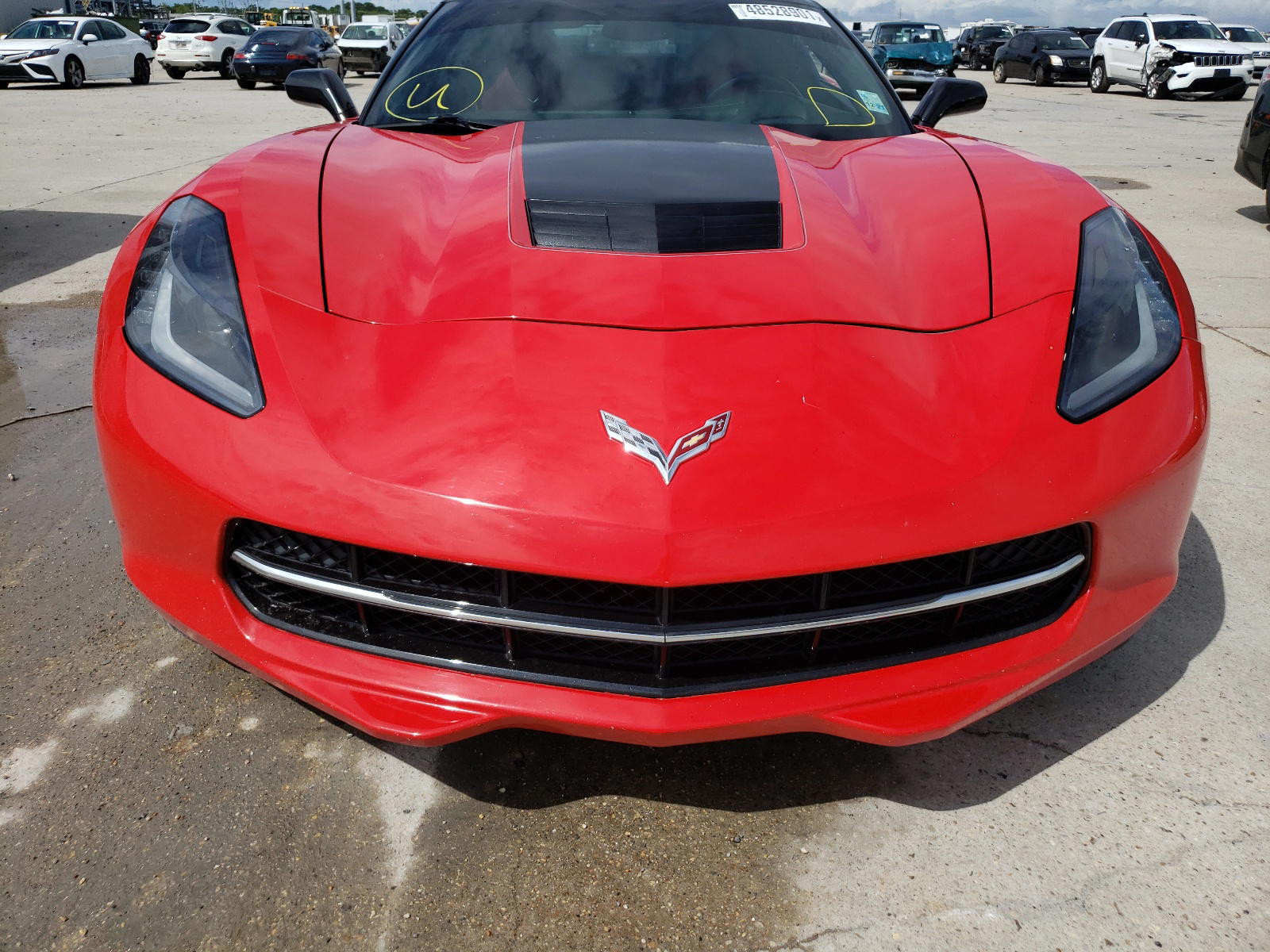 Photo 9 from auction – 2014 CHEVROLET CORVETTE S with VIN 1G1YK2D75E5123697