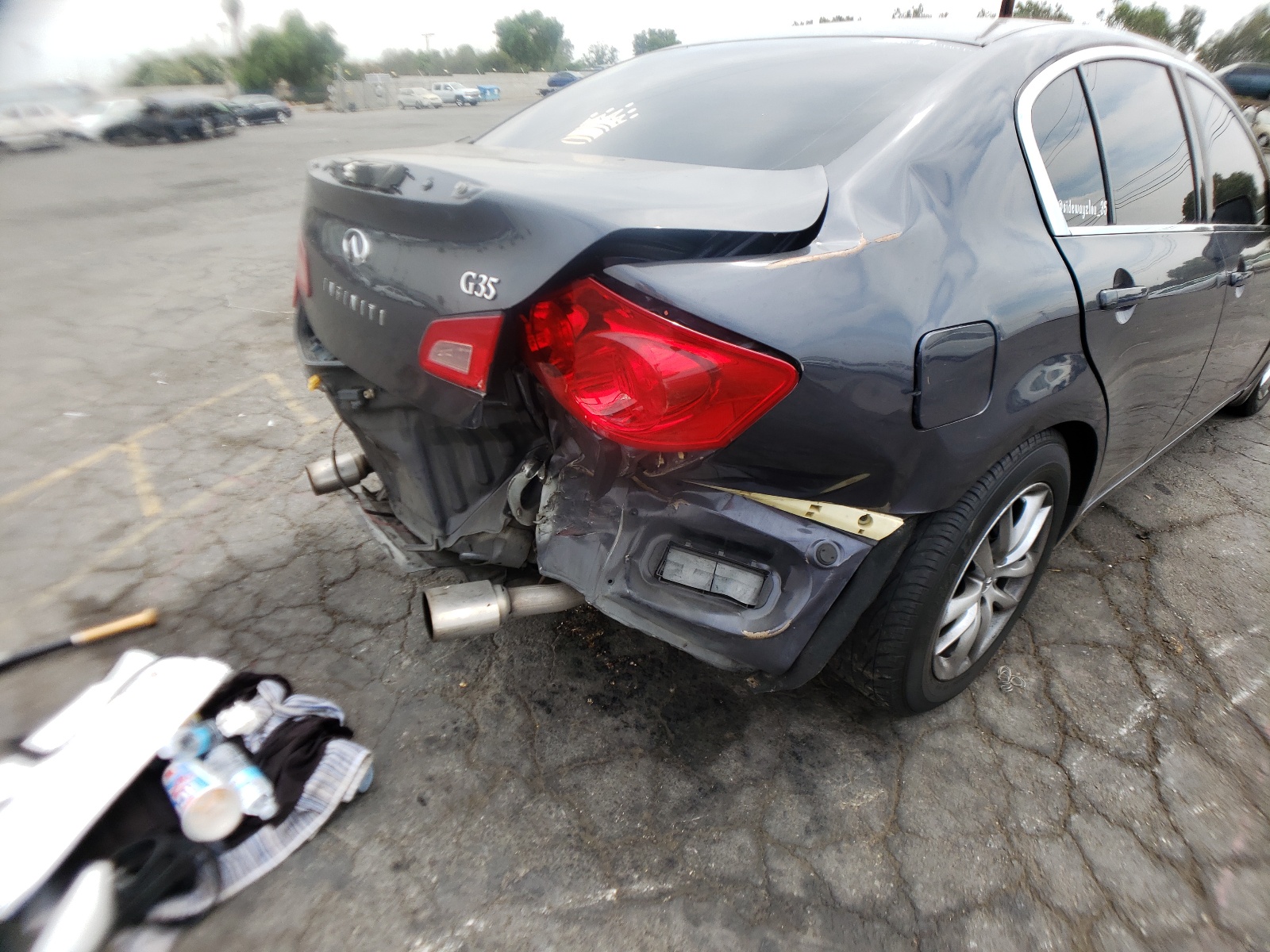 Photo 9 from auction – 2007 INFINITI G35 with VIN JNKBV61E97M728036