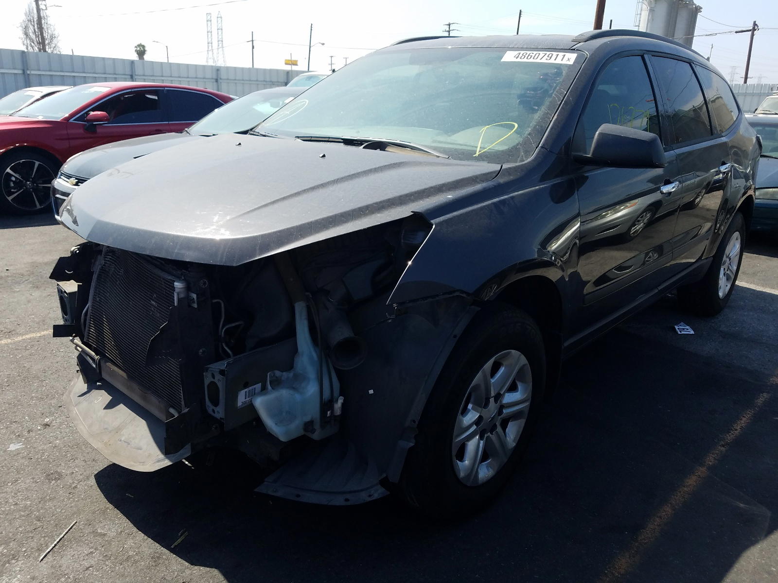 Photo 2 from auction – 2016 CHEVROLET TRAVERSE L with VIN 1GNKRFKD2GJ299780